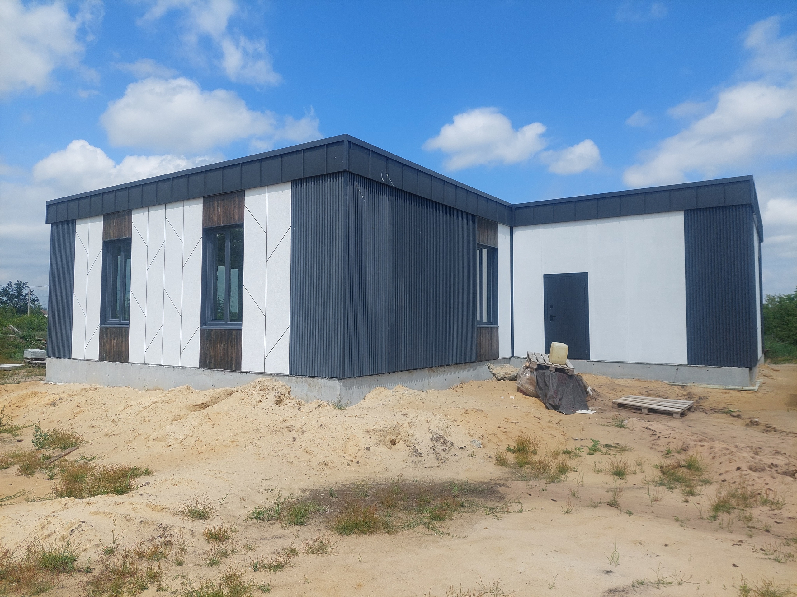 Быстровозводимые дома: Домокомплект БыстроДом 155: Воронежская область. БыстроДом — капитальный дом за 7 дней!