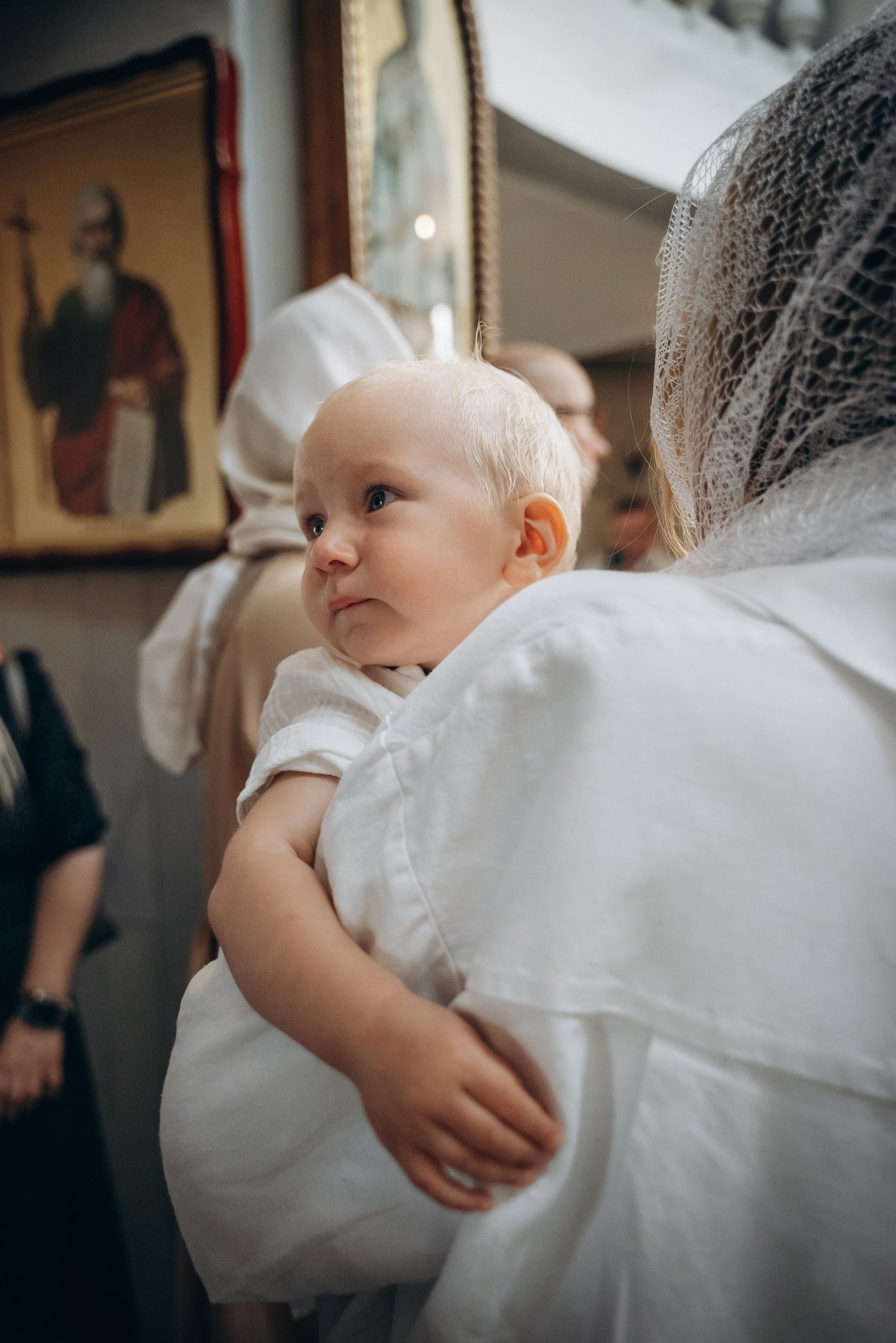 Крещение Демьяна. Семейный фотограф в Минске Дарья Дреко