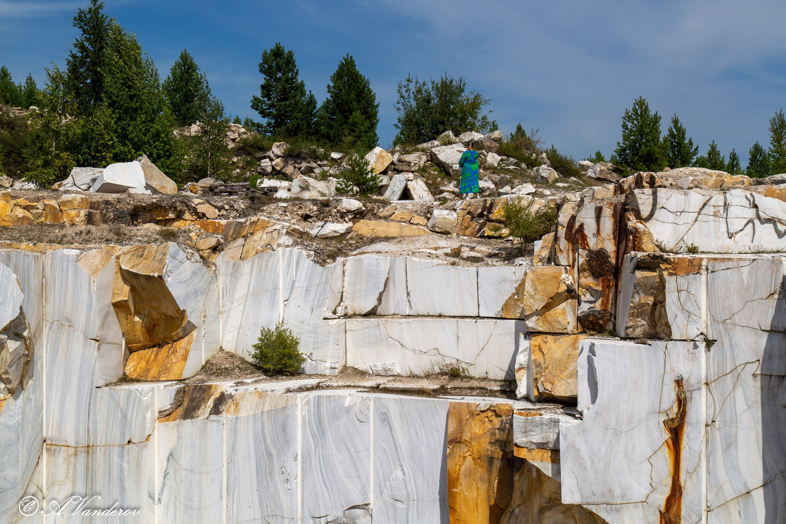Мраморный карьер. Фотограф Омск | Александр Вандеров