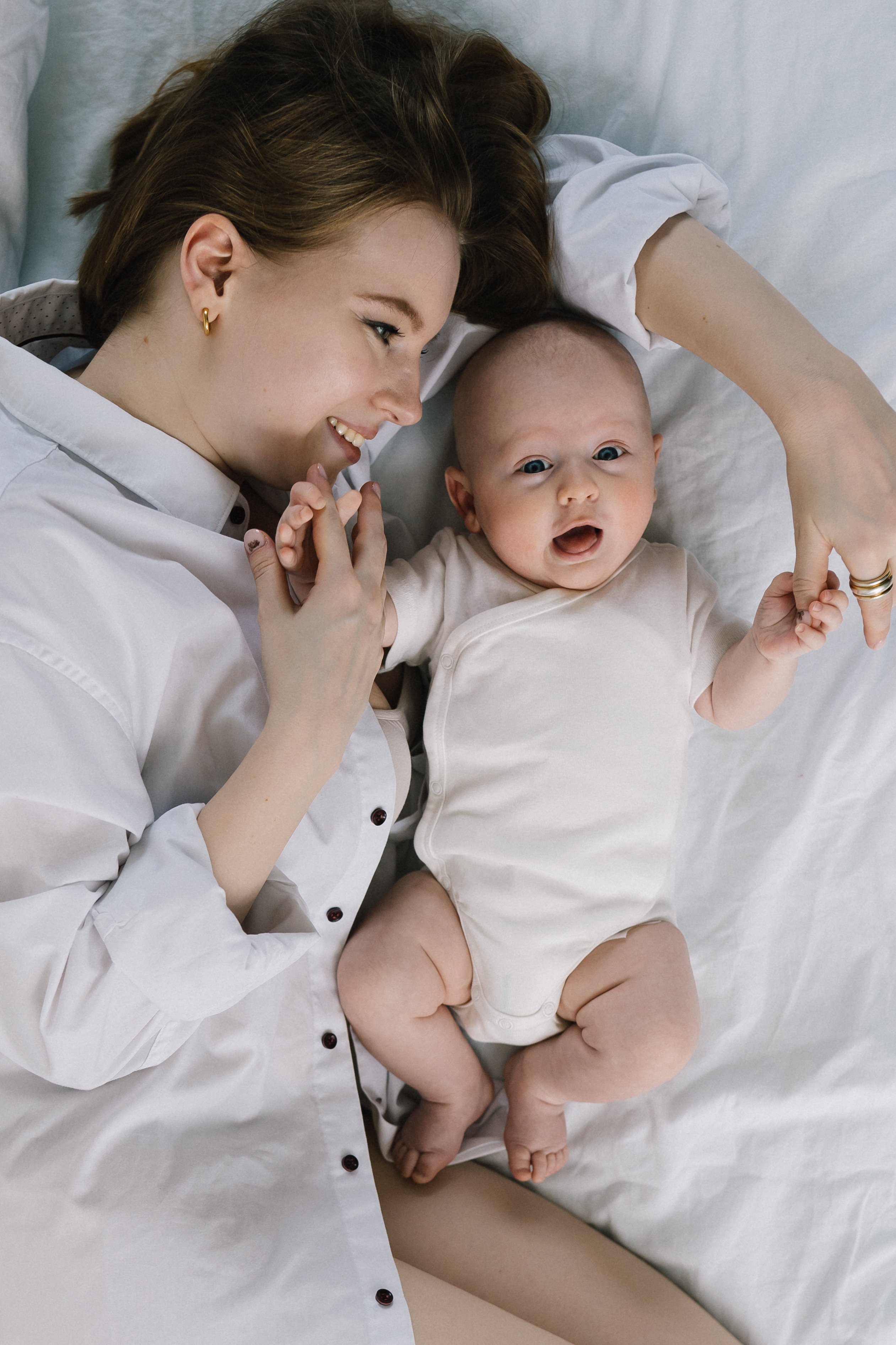 Сьемка новорожденного дома. Фотограф новорожденных Москва, Домодедово