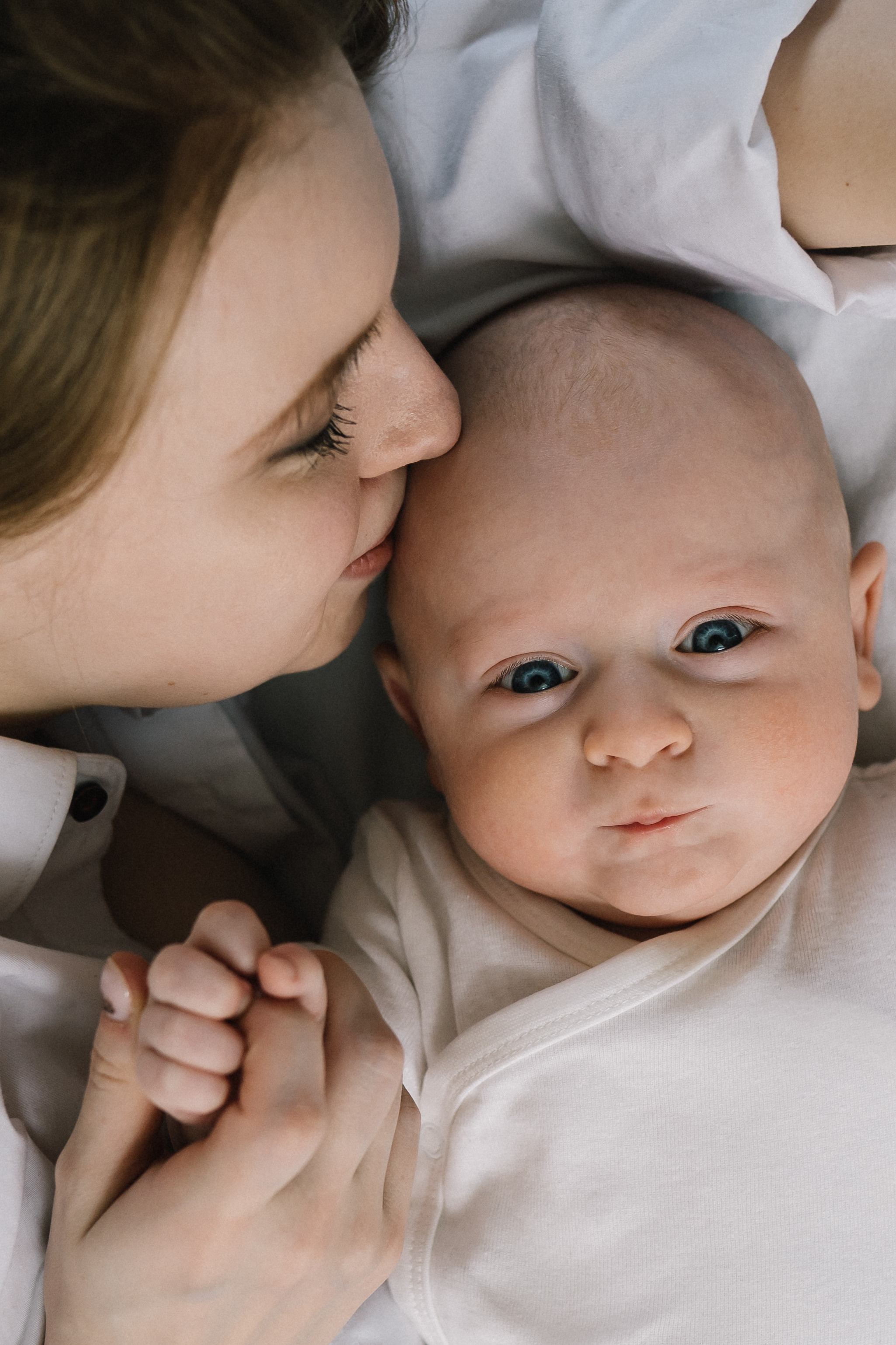 Сьемка новорожденного дома. Фотограф новорожденных Москва, Домодедово