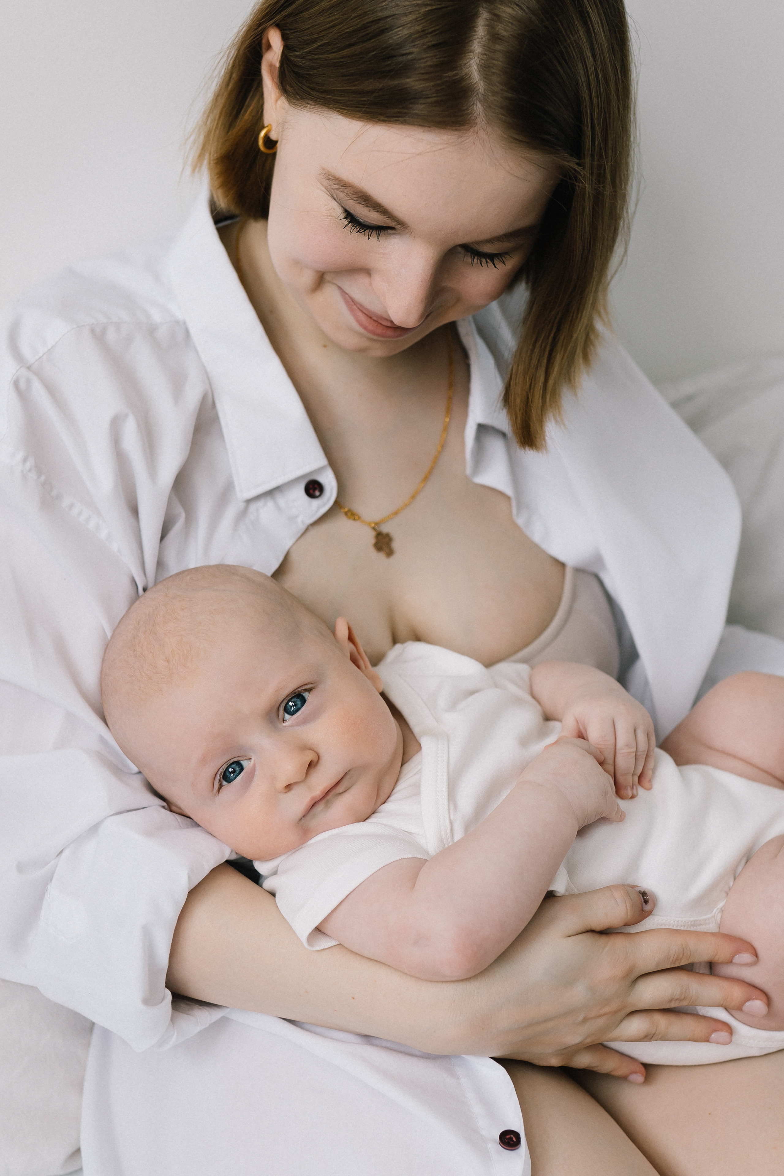 Сьемка новорожденного дома. Фотограф новорожденных Москва, Домодедово