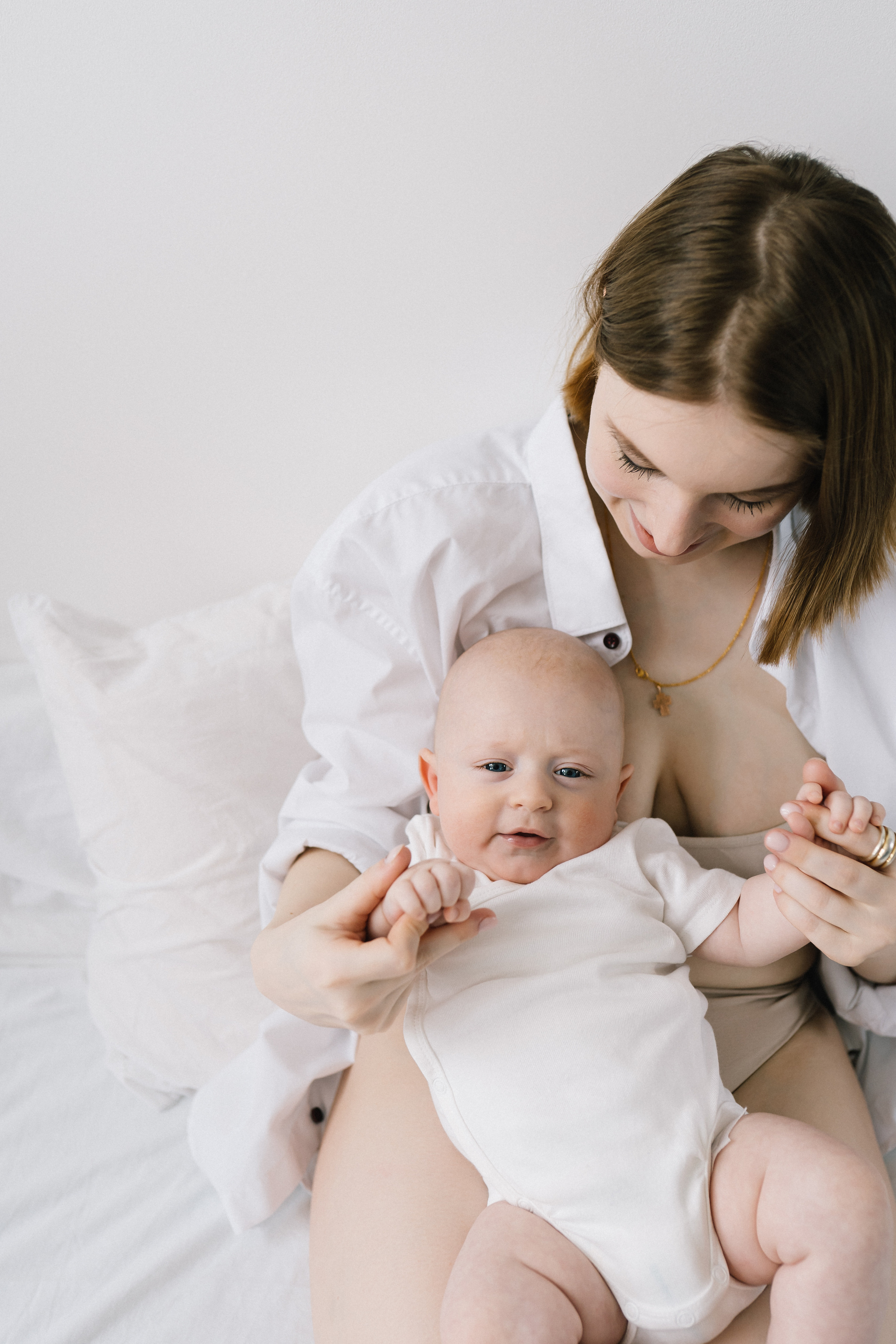 Сьемка новорожденного дома. Фотограф новорожденных Москва, Домодедово