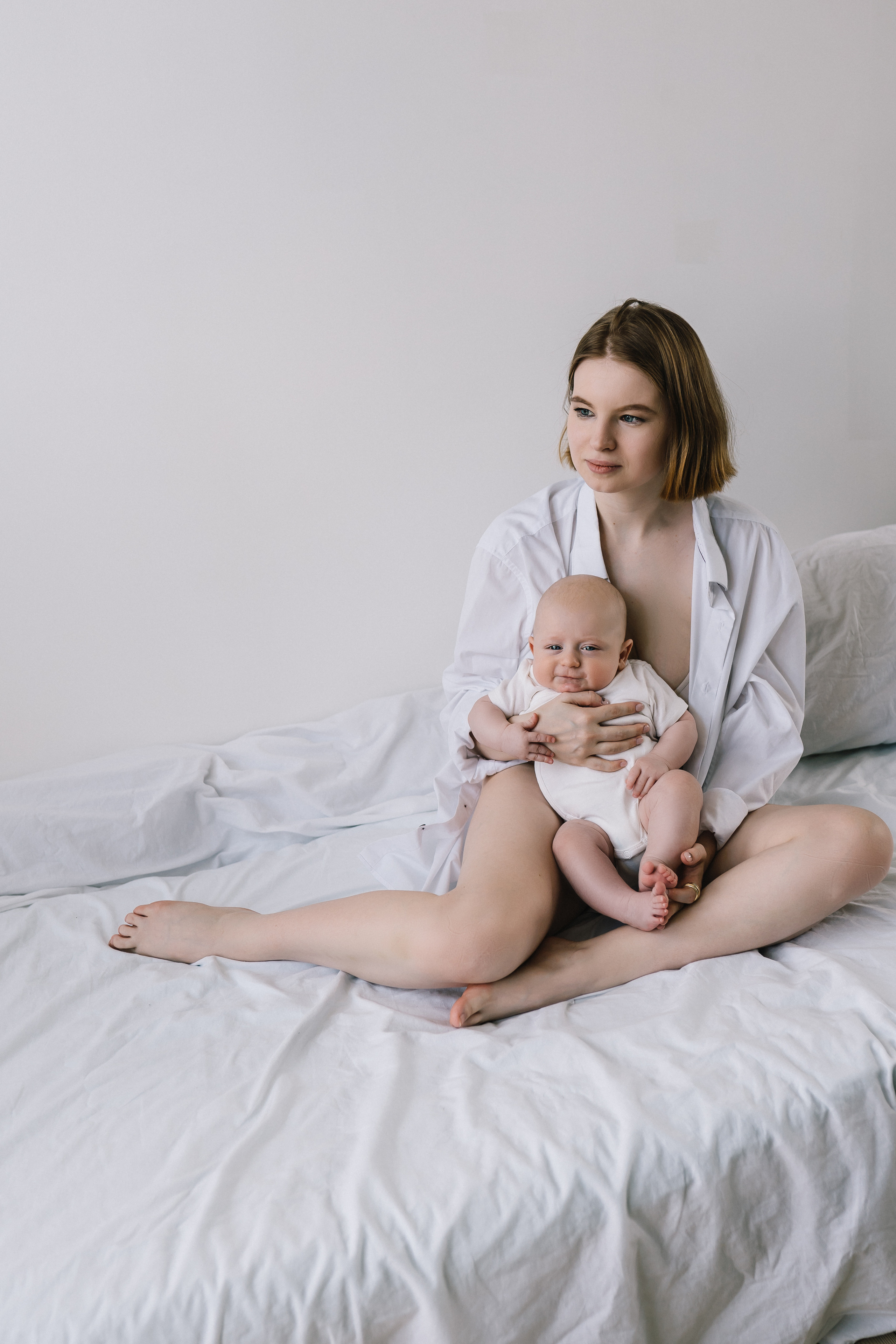 Сьемка новорожденного дома. Фотограф новорожденных Москва, Домодедово