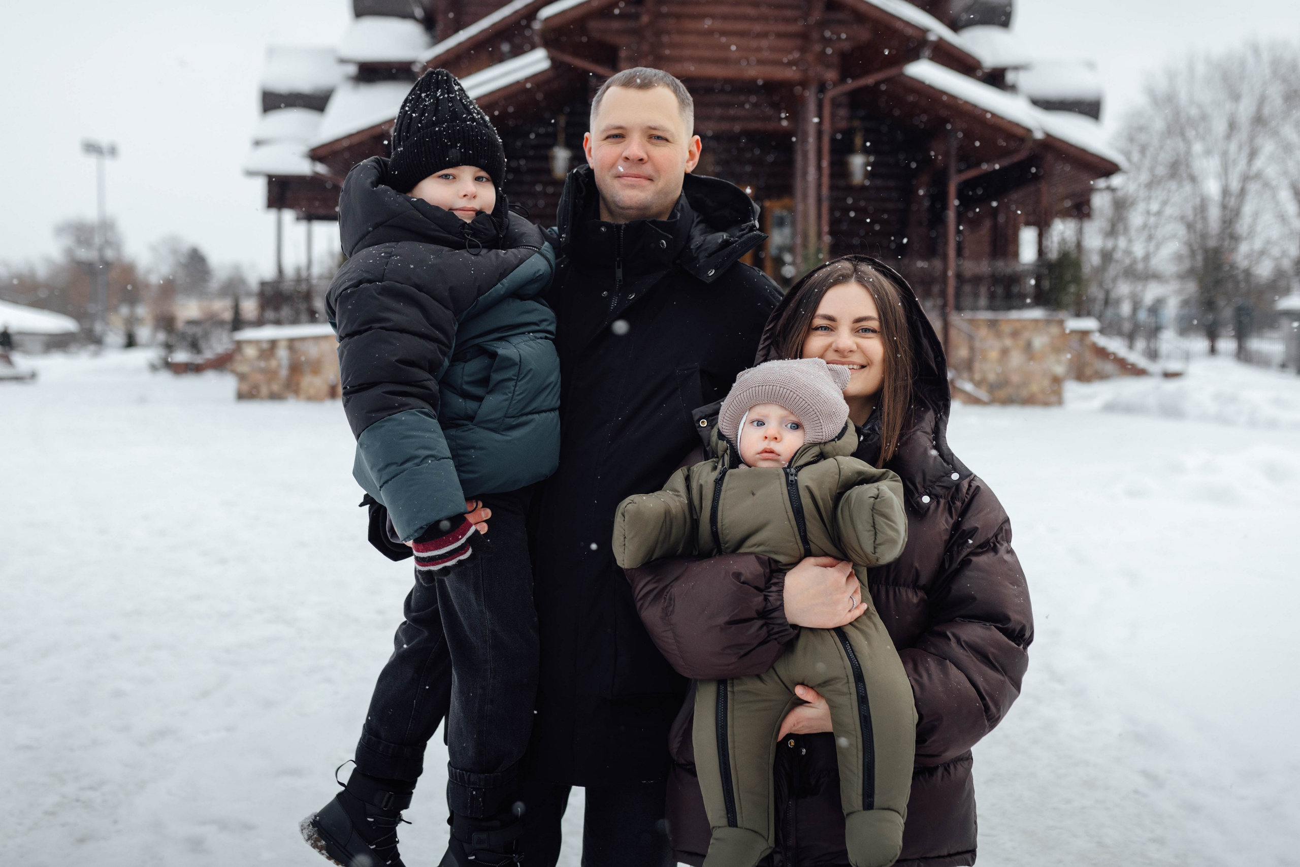 Крещение Матвея, храм Святой Троицы, декабрь 2025