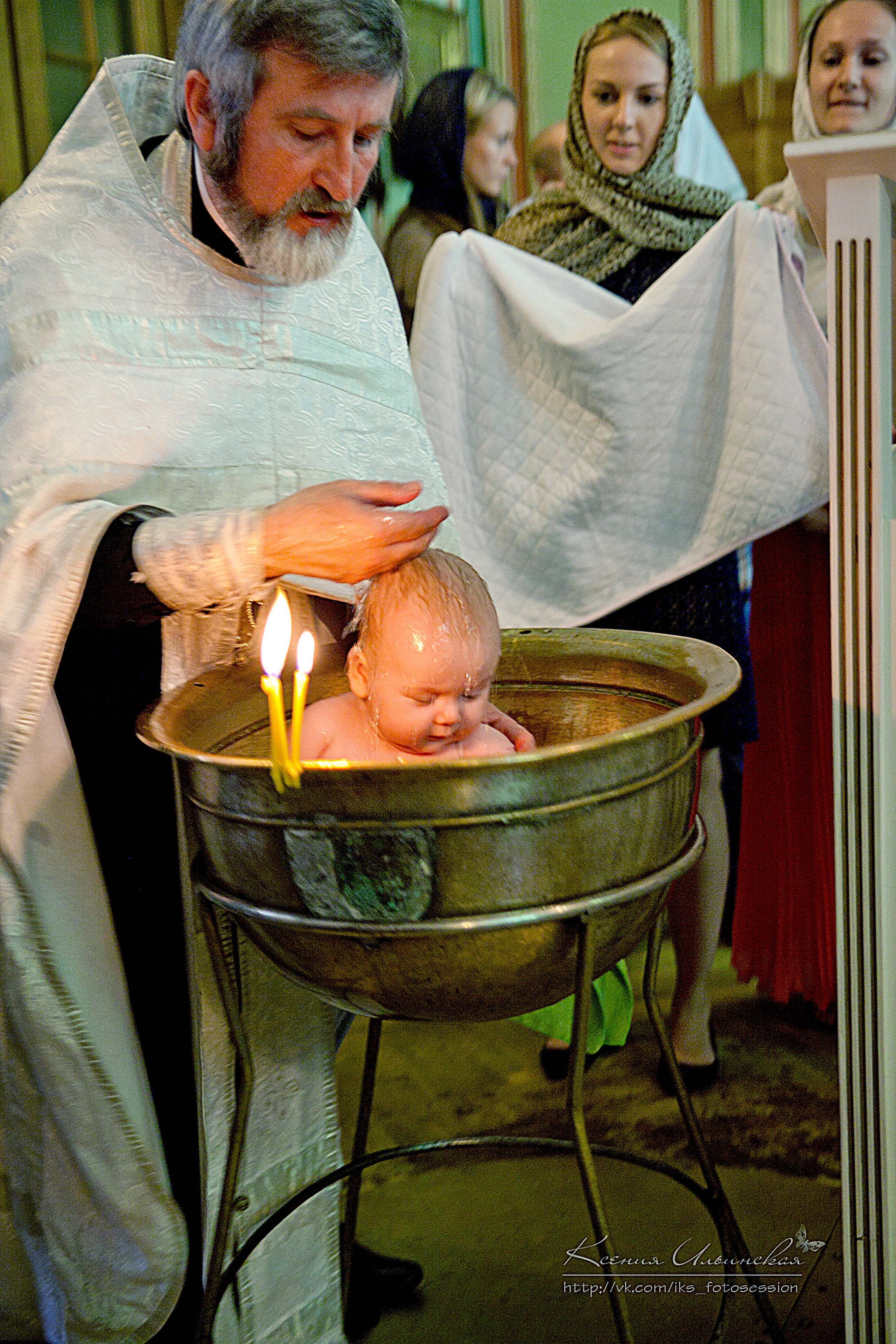 Крещение — фотосессия крестин в Санкт-Петербурге. Фотограф из Санкт-Петербурга Ильинская Ксения