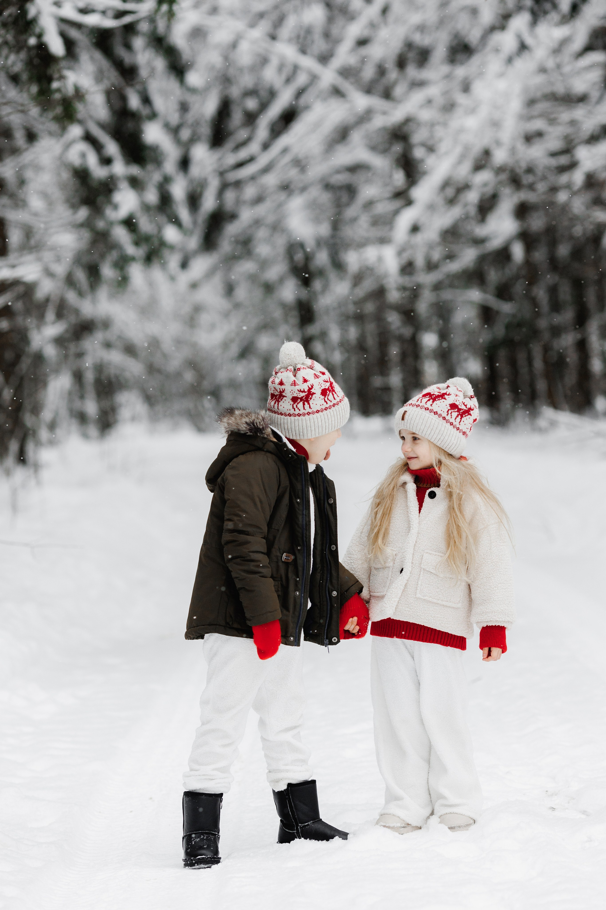 Зимняя фотосессия в лесу. Свадебный и семейный фотограф Витебск, Минск, Андрей Павлов
