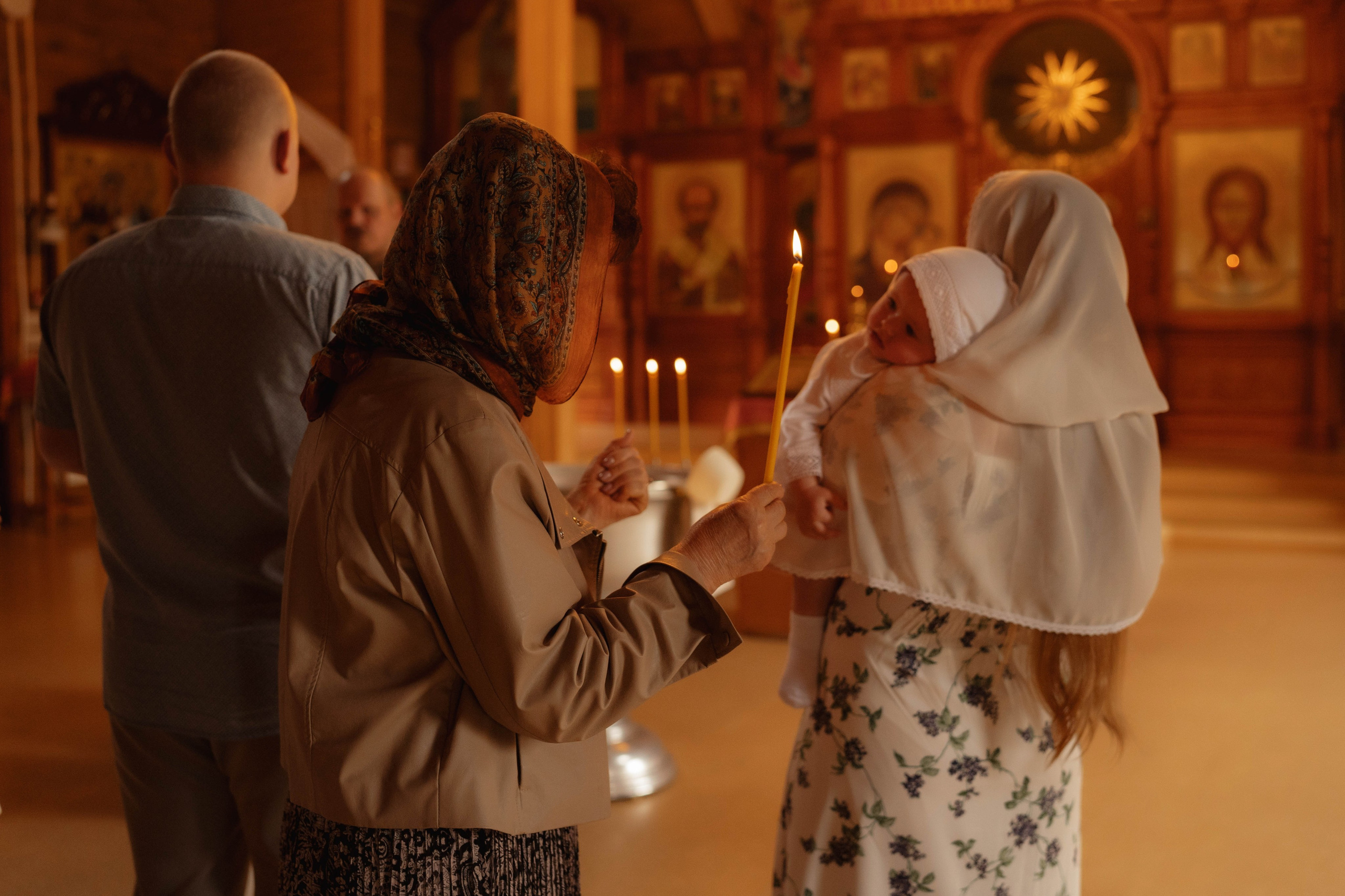 Крещение Любы. Фотограф в Новосибирске Диана Ильиных