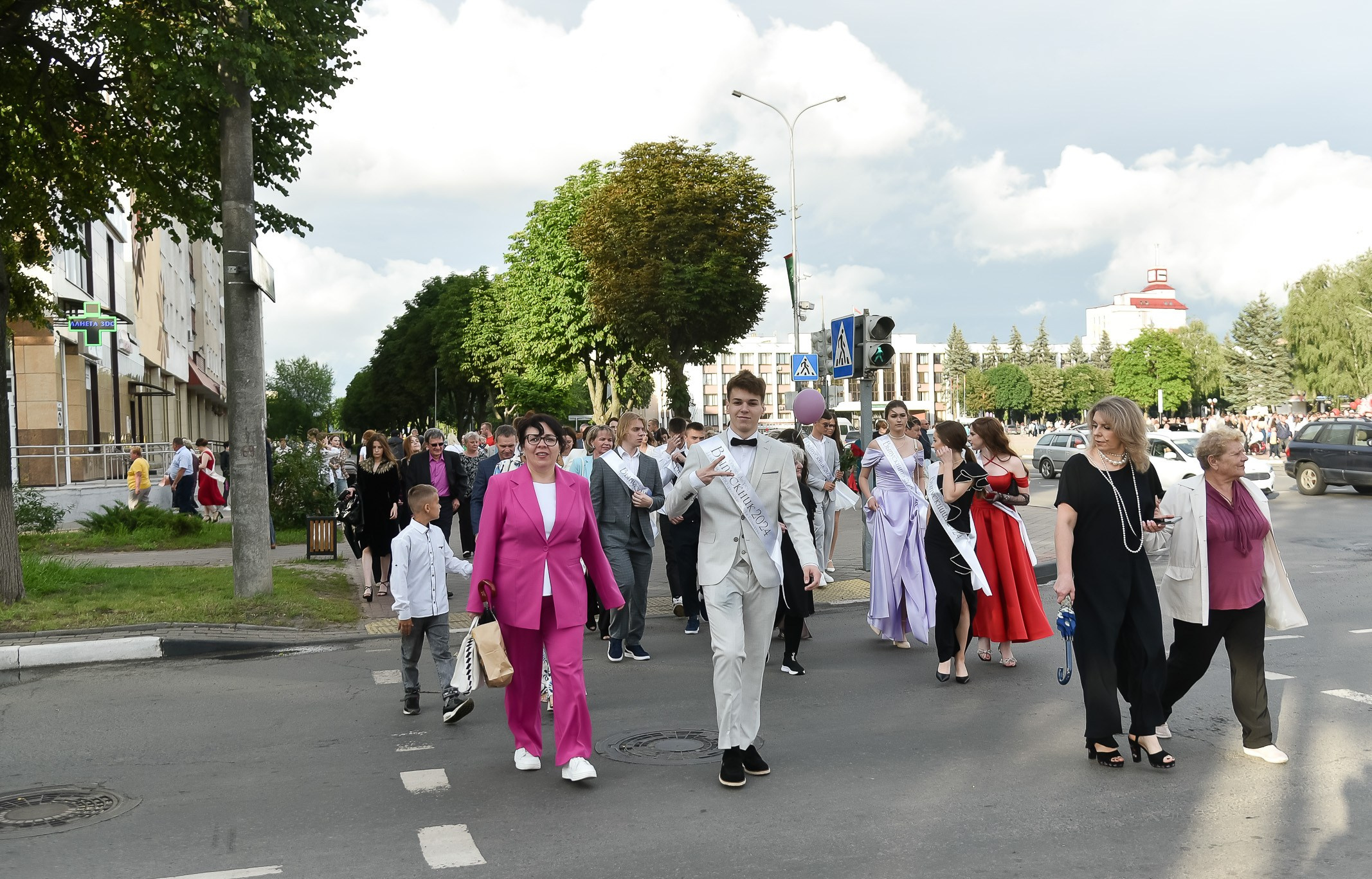 Выпускной 11 кл (до банкета). Фотограф Олег Юршевич Солигорск Минск