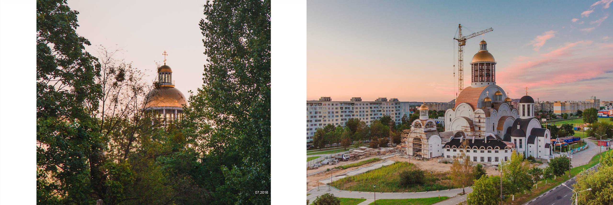 Кафедральный собор Рождества Христова в г. Солигорске. Фотограф Олег Юршевич Солигорск Минск