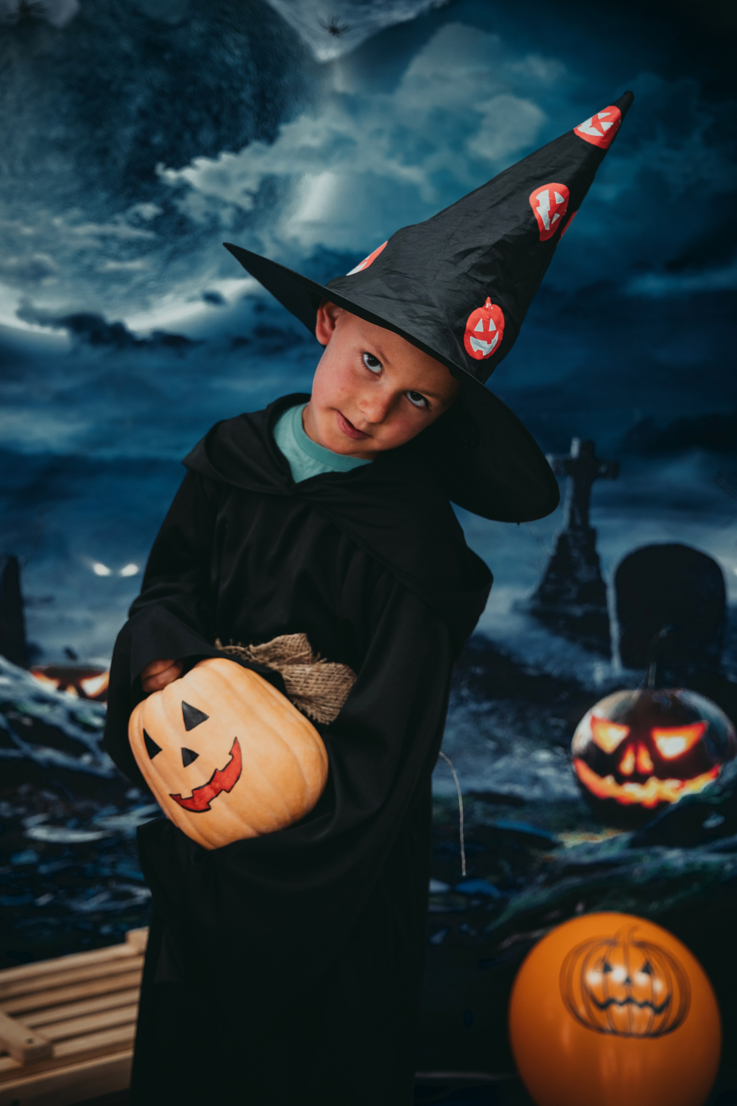 Детский праздник Halloween 28.10.2023. Свадебный и семейный фотограф в Красноярске Леонид Максимов