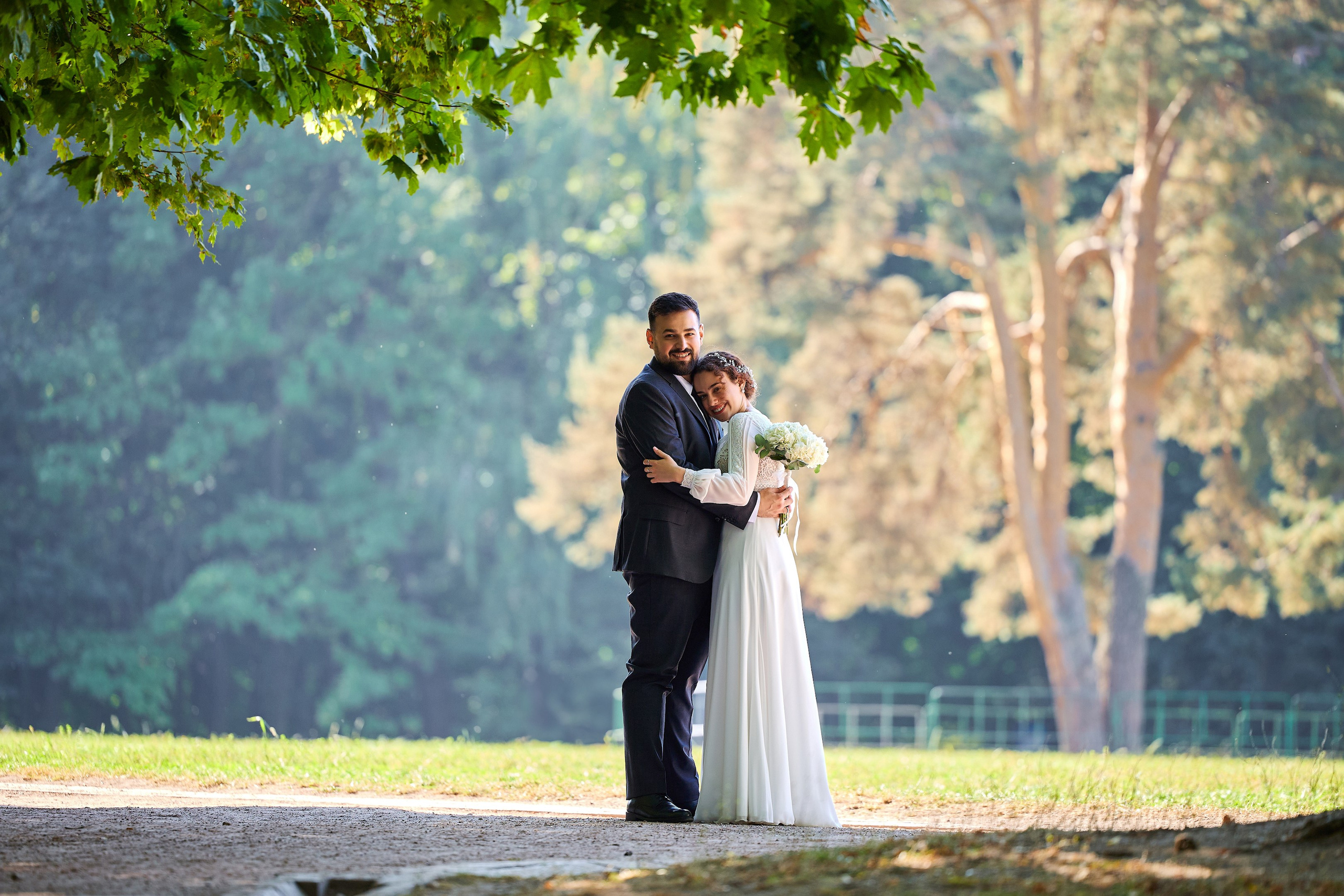Свадебная фотосессия Царицыно. Свадебный фотограф Сергей Колбинский