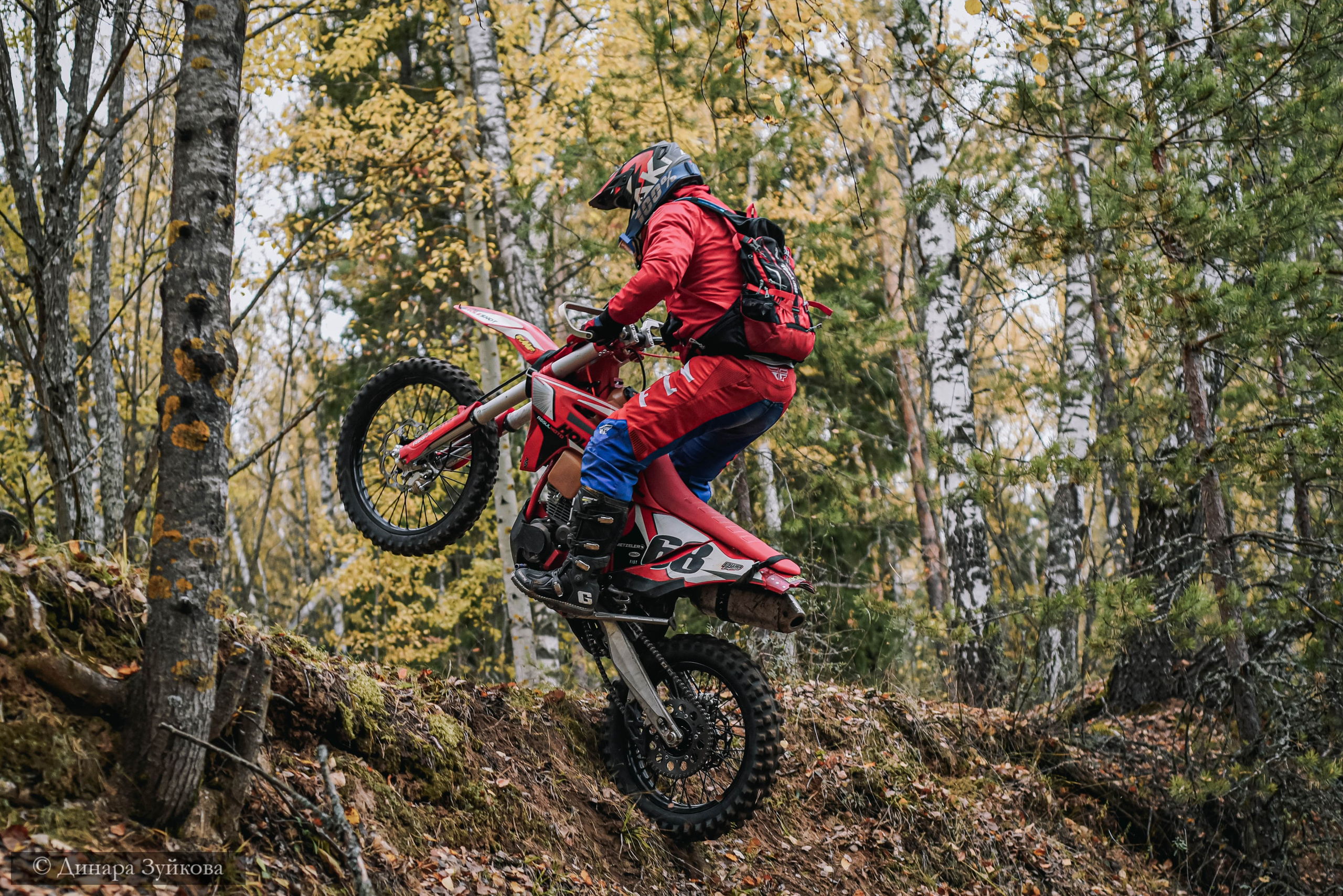 Эндуро покатушка. Мотофотограф в Нижнем Новгороде Динара Зуйкова