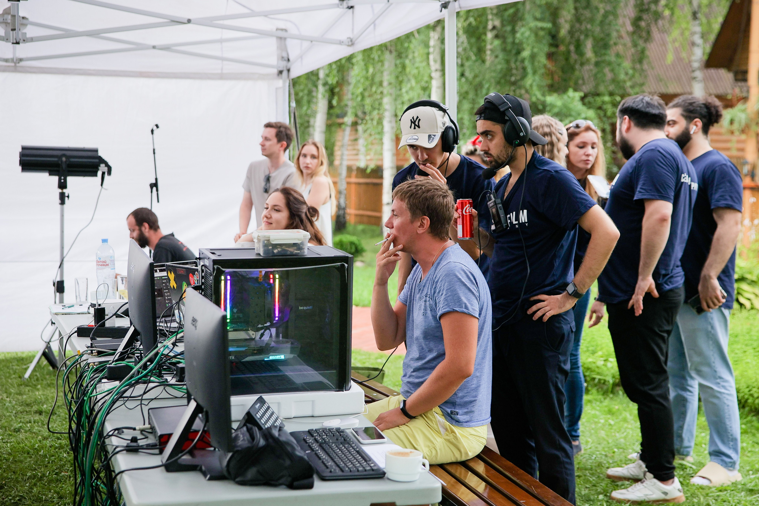 Backstage Чиж и Клава Кока. Фотограф Юрий Клим | Москва