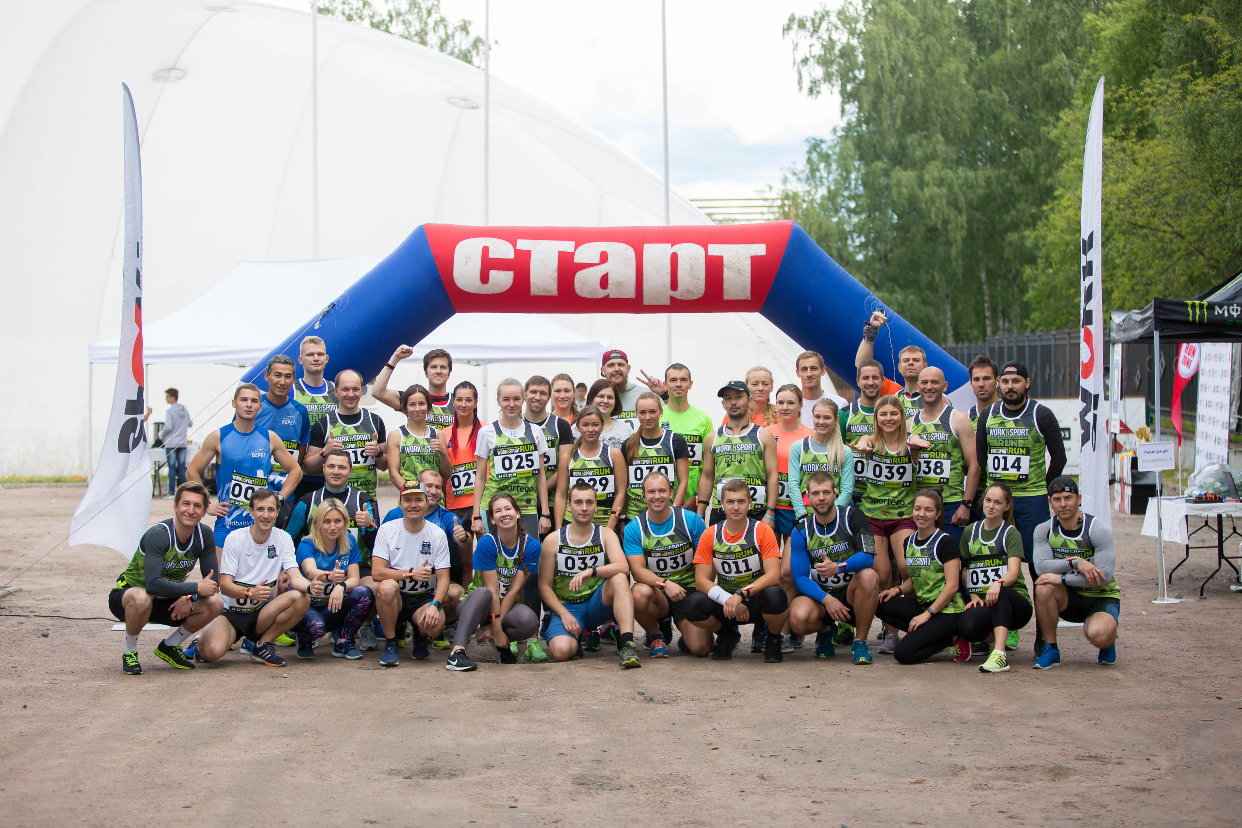 Забег для «Work&Sport». Снимаю съемки