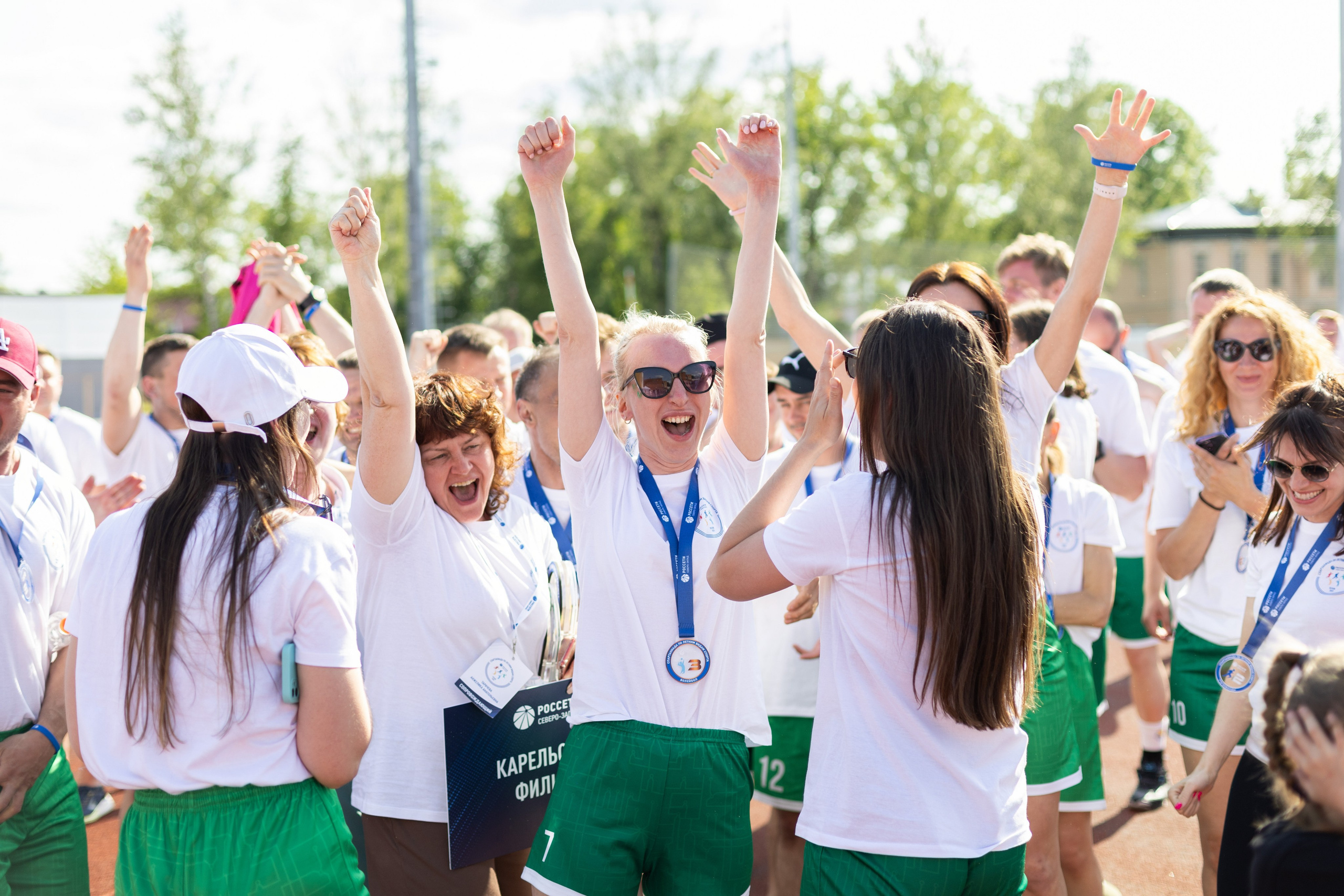 Летняя спартакиада «Росссети». Снимаю съемки