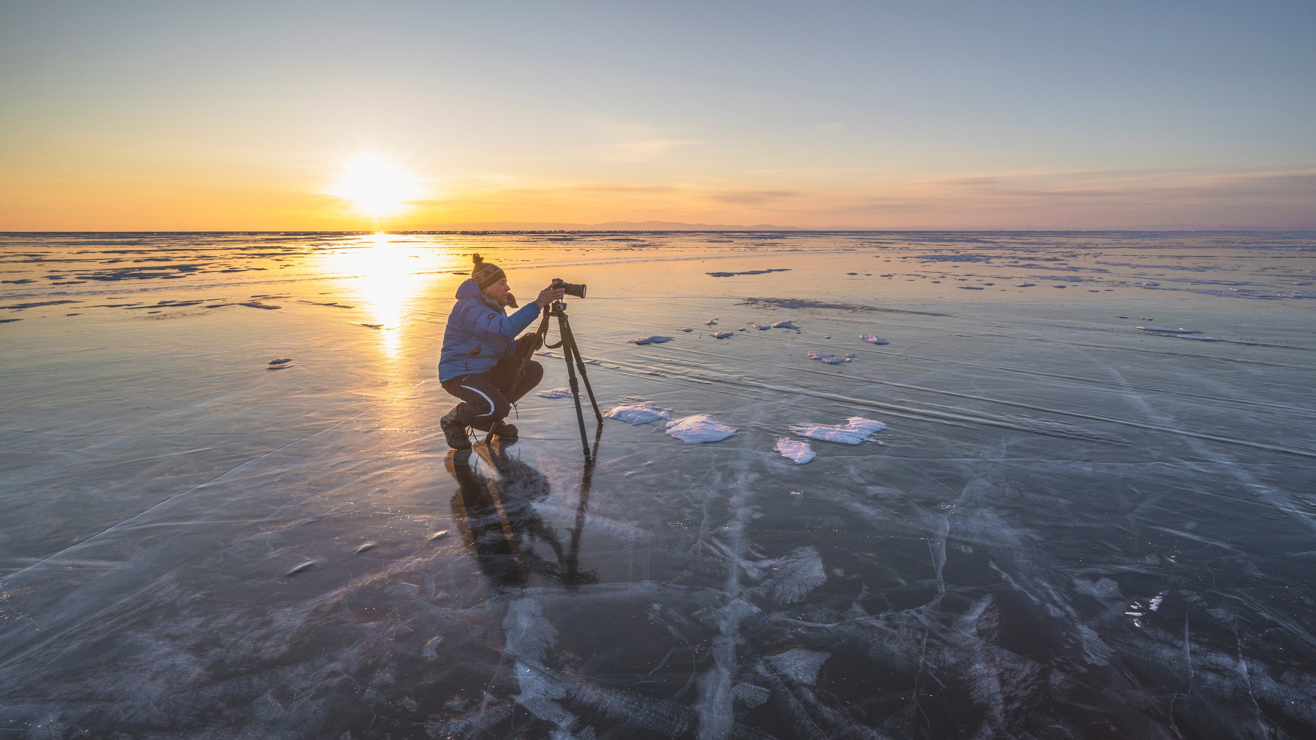 Байкал (март 2021). Фотограф Сергей Танков
