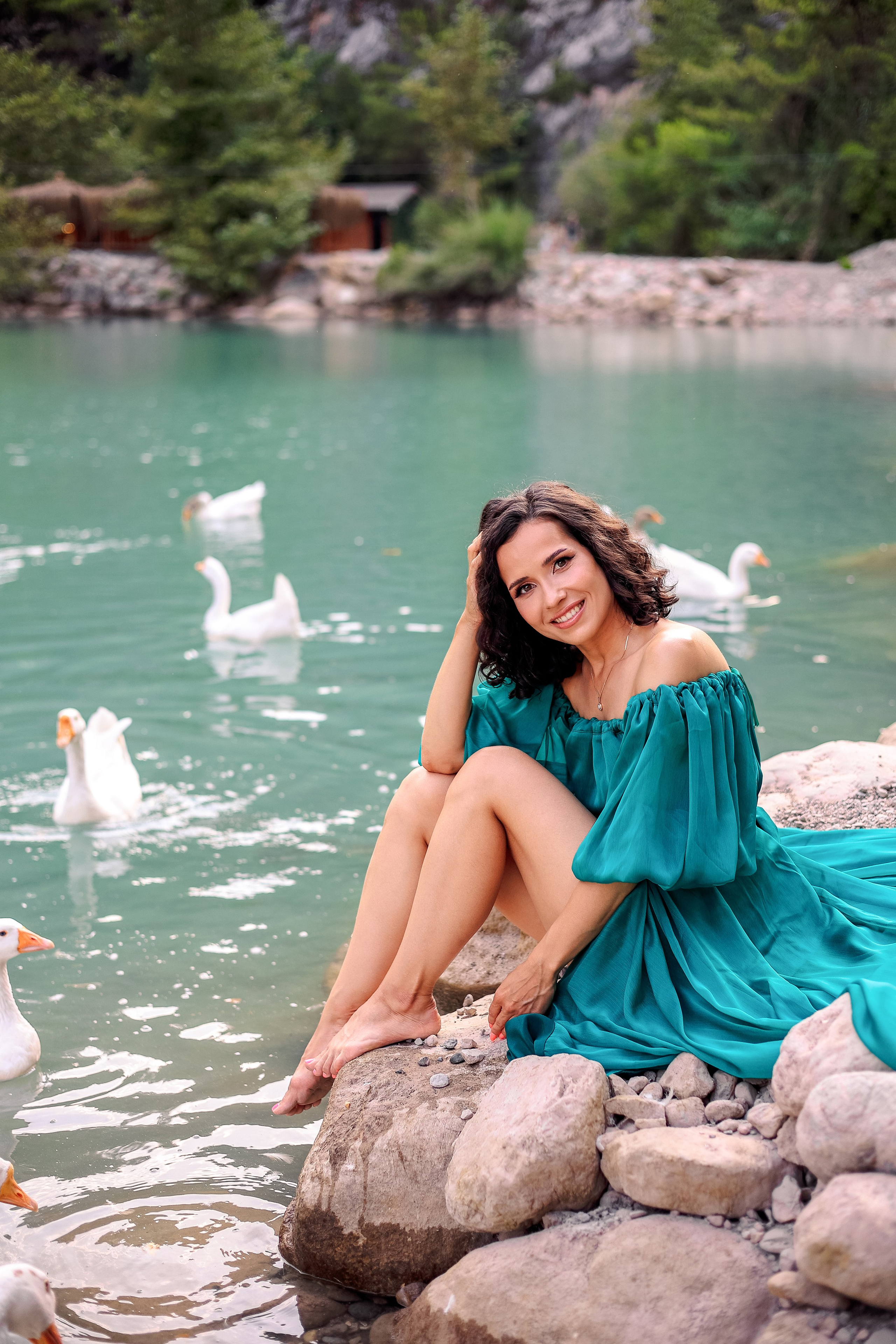 Photoshooting in canyon Goynuk (Kemer)