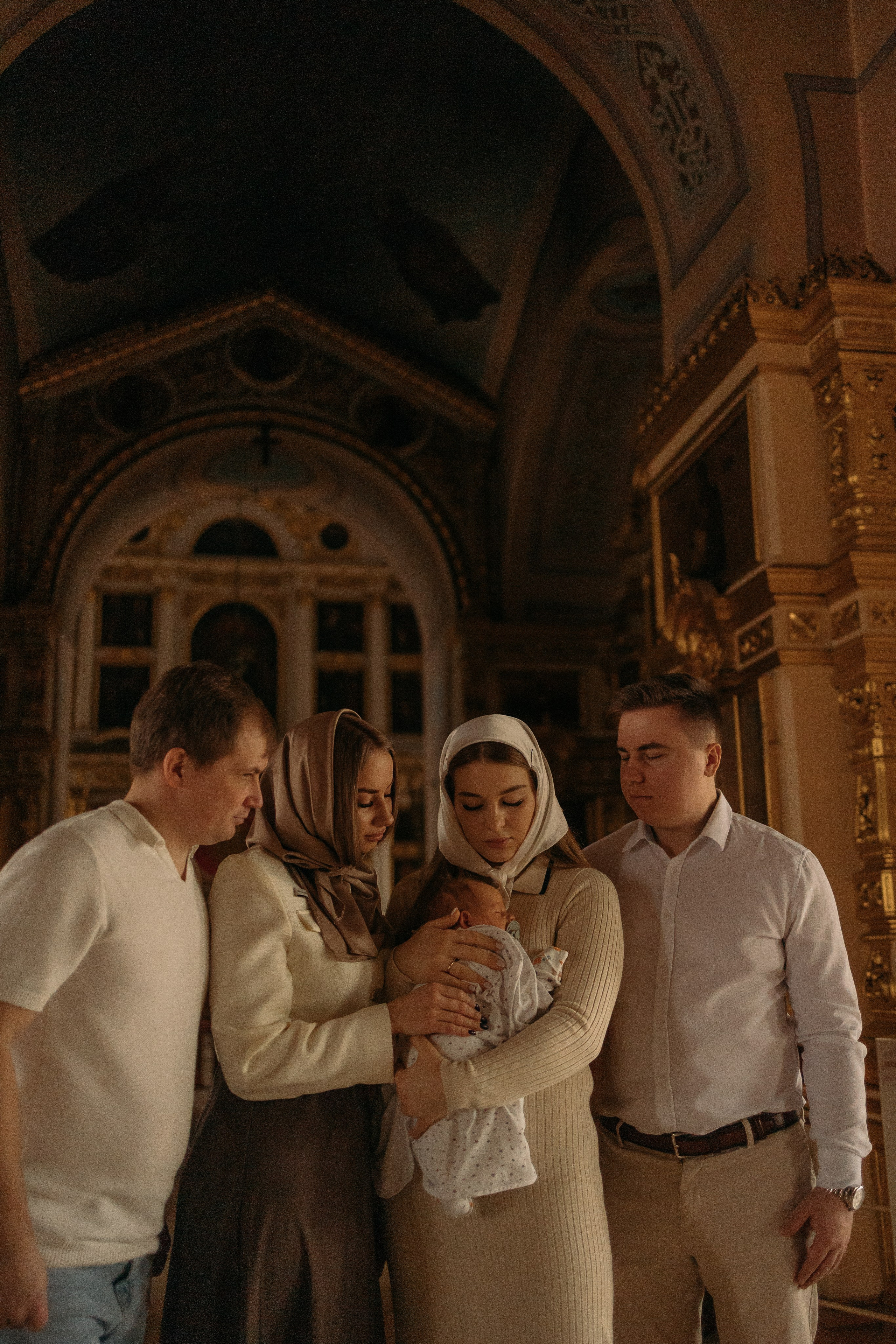 Крещение малыша. Семейный фотограф Александра Тарасова