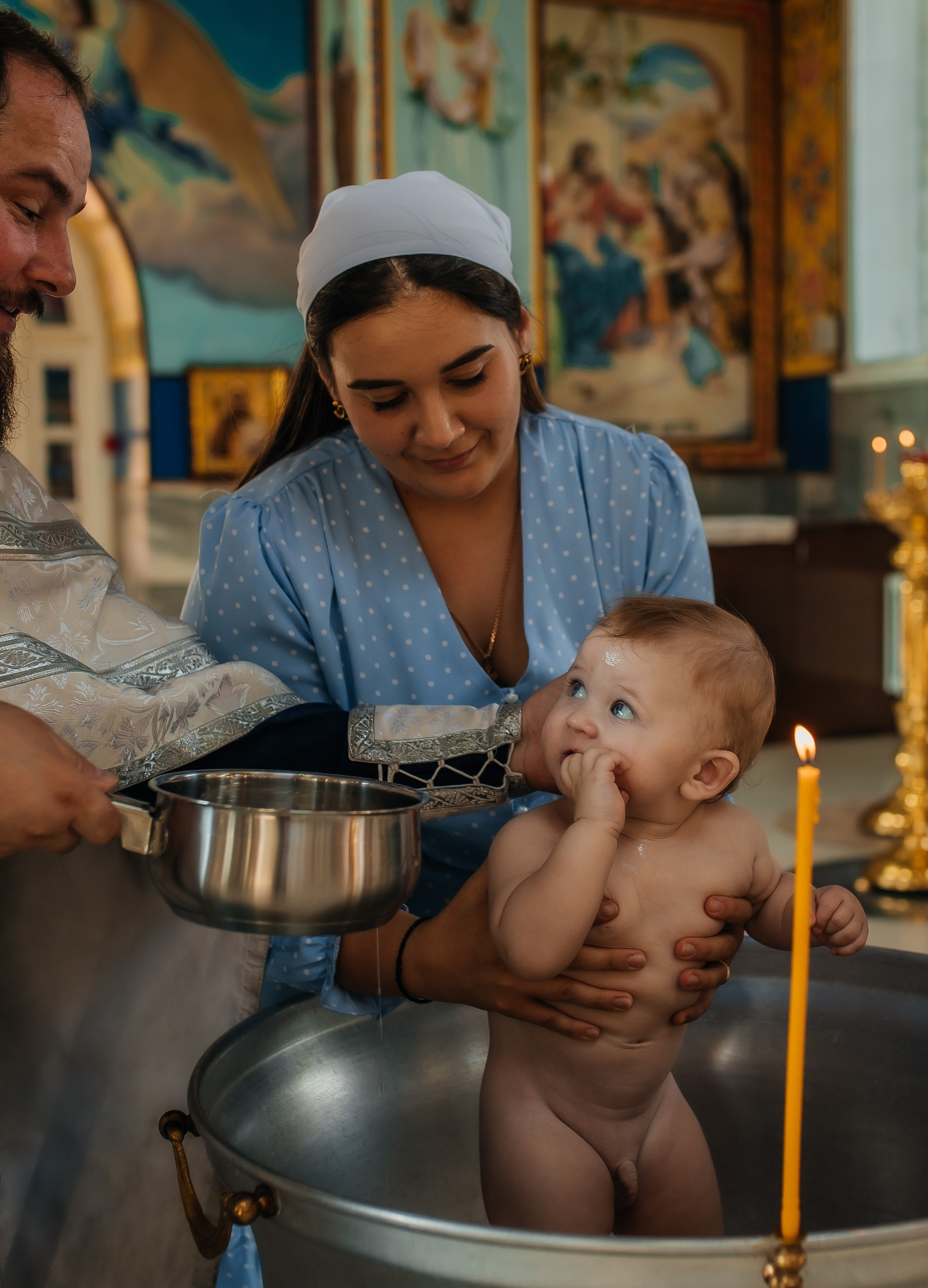 Таинство крещения. Семейный и детский фотограф в Краснодарском крае Буланович Виктория