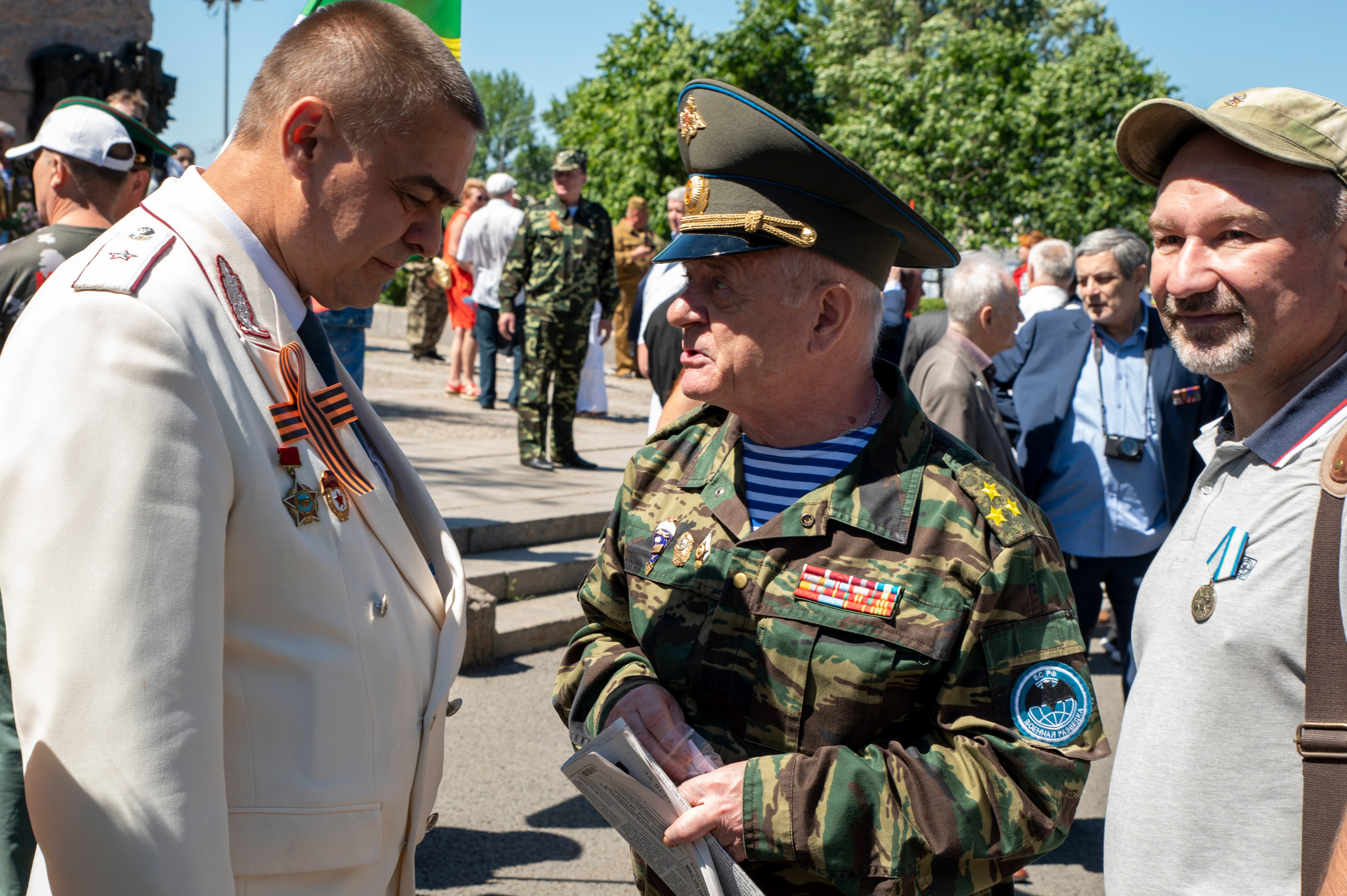 День ветеранов боевых действий 2022. Фотограф Роман Адлер