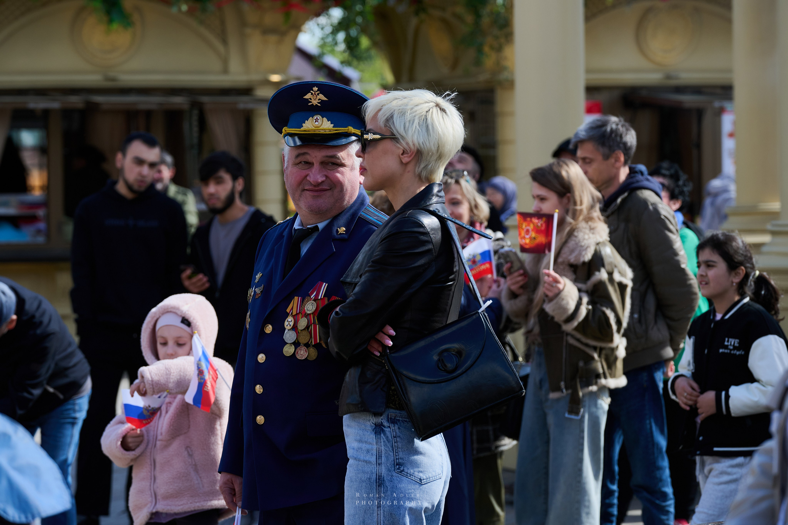 Московская весна Победы. Фотограф Роман Адлер
