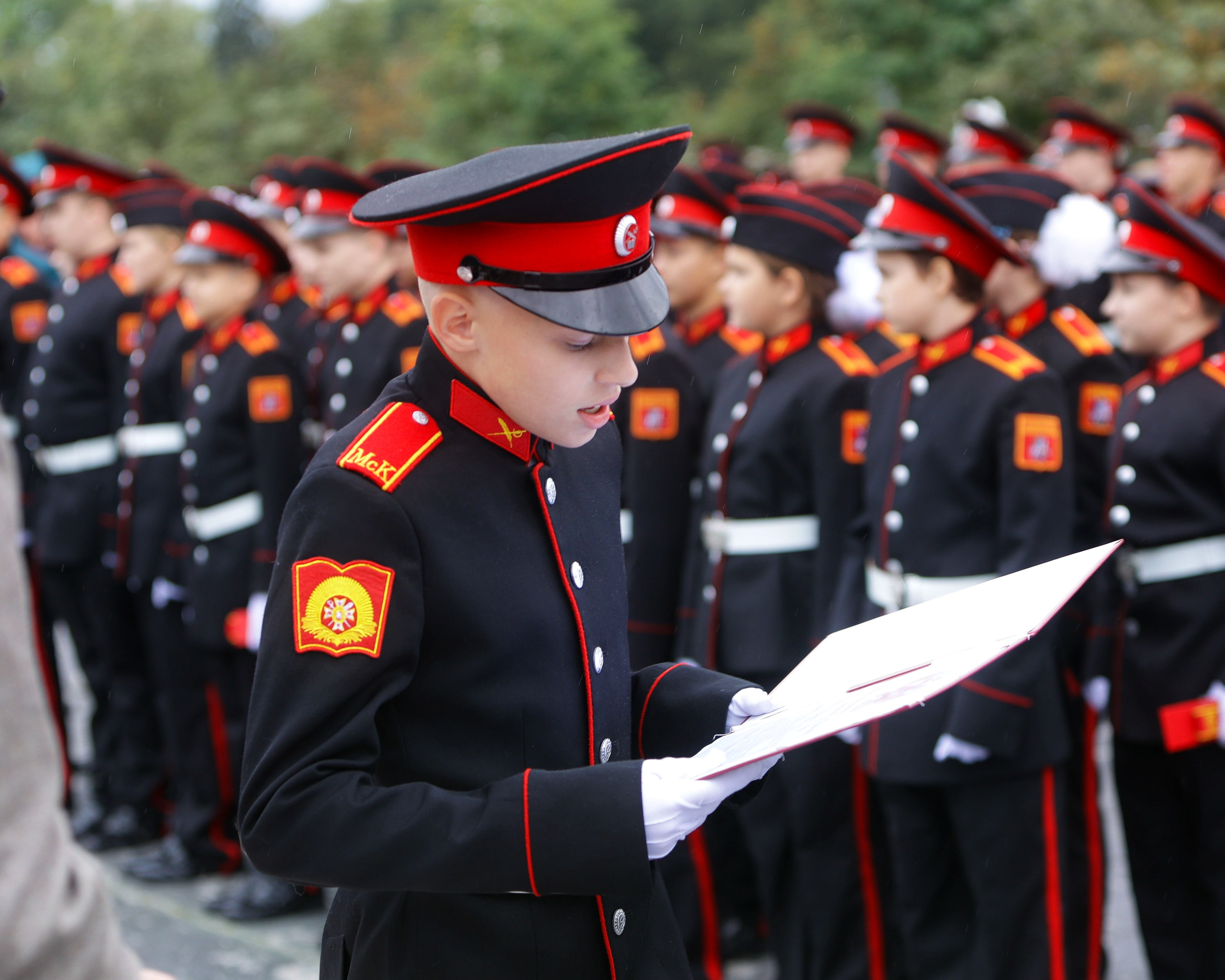 Посвящению в кадеты в Первом Московском кадетском корпусе, Дипломатической кадетской школы. Выпускные альбомы и школьный фотограф в Подольске, Троицке, Щербинке, Москве и Московской области