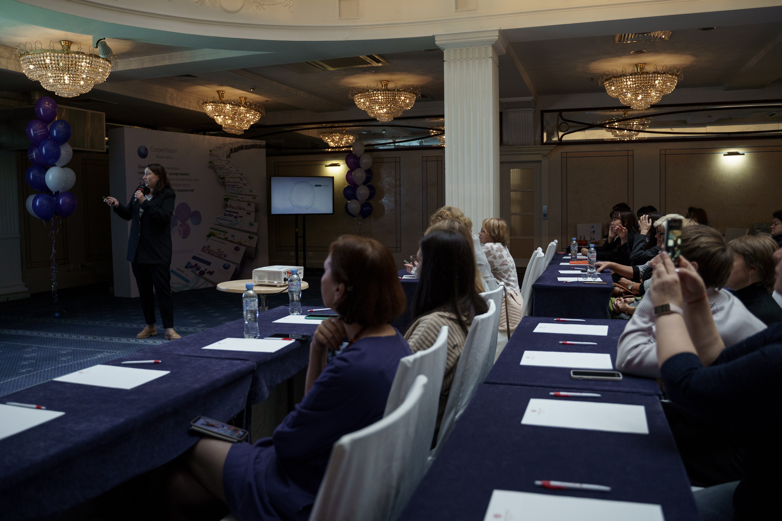 Конференция Cooper Vision в Отеле Амбасадор 28 октября 2023. Свадебный и семейный фотограф в Санкт-Петербурге Дмитрий Панин