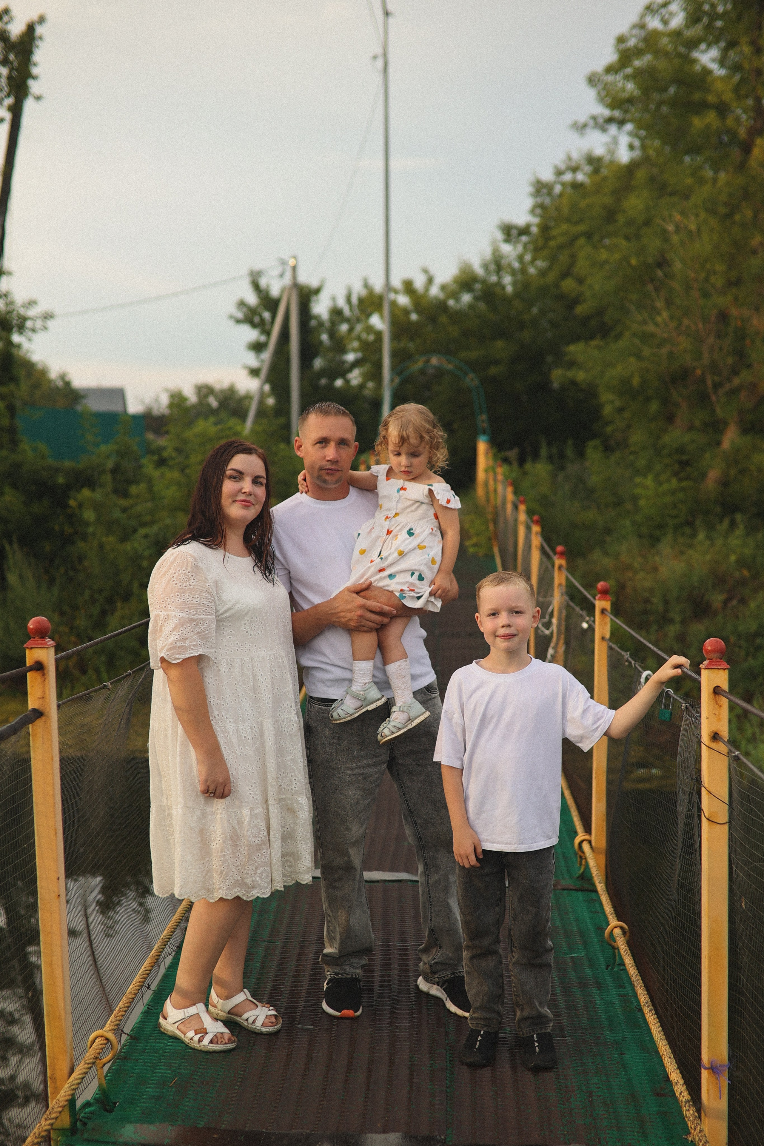 Семья Тани, Валеры, Саши и Маруси. Фотограф Самара Лена Мандарин
