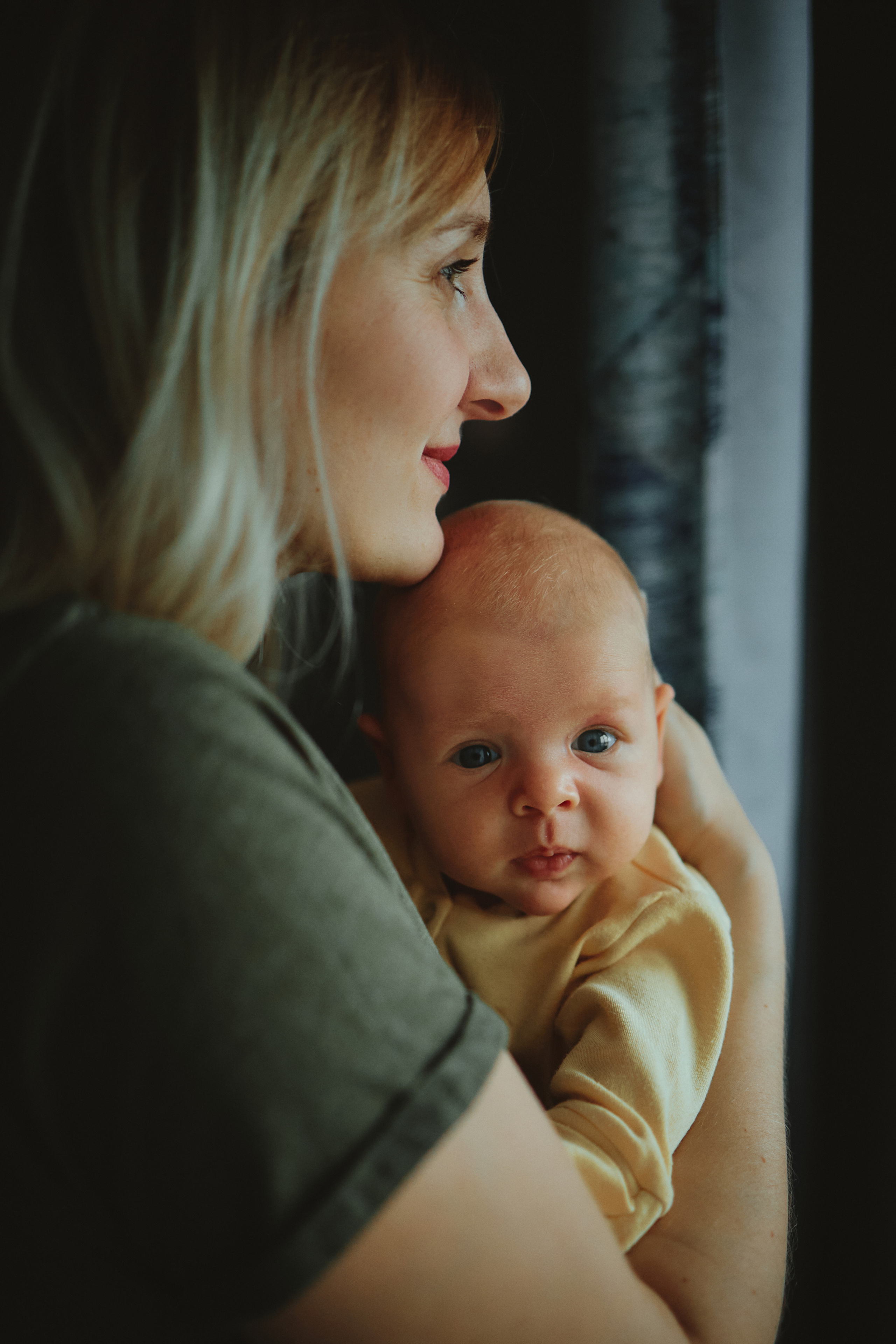 Надежда и маленький Гриша. Фотограф Жанна Лефлер