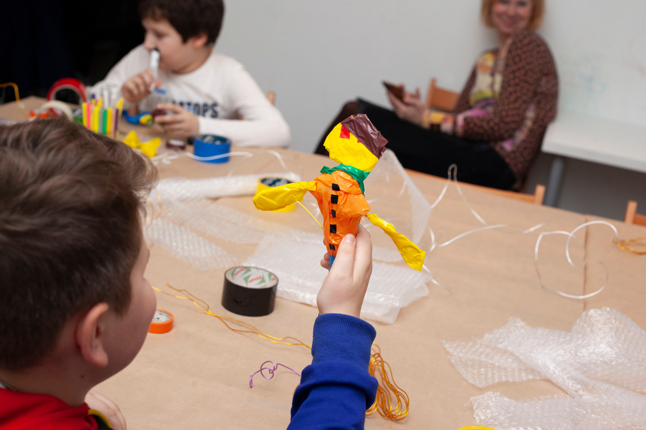 Детский мастер-класс в ММОМА. Stanislav Baryshev — People. Emotions. Atmosphere