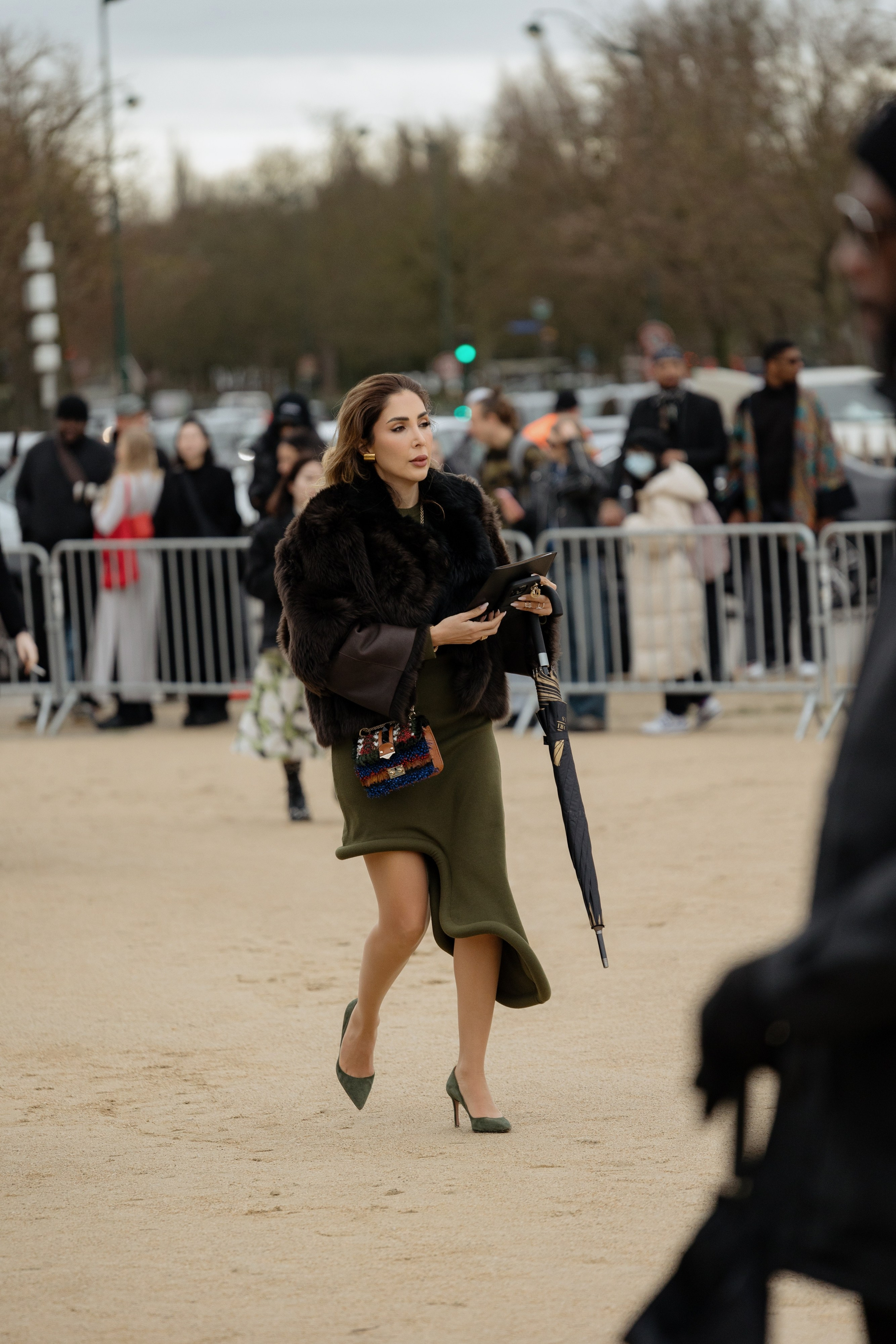 LOEWE PFW WOMENSWEAR FALL-WINTER 24/25. Photographer in Milan Ivan Goncharov