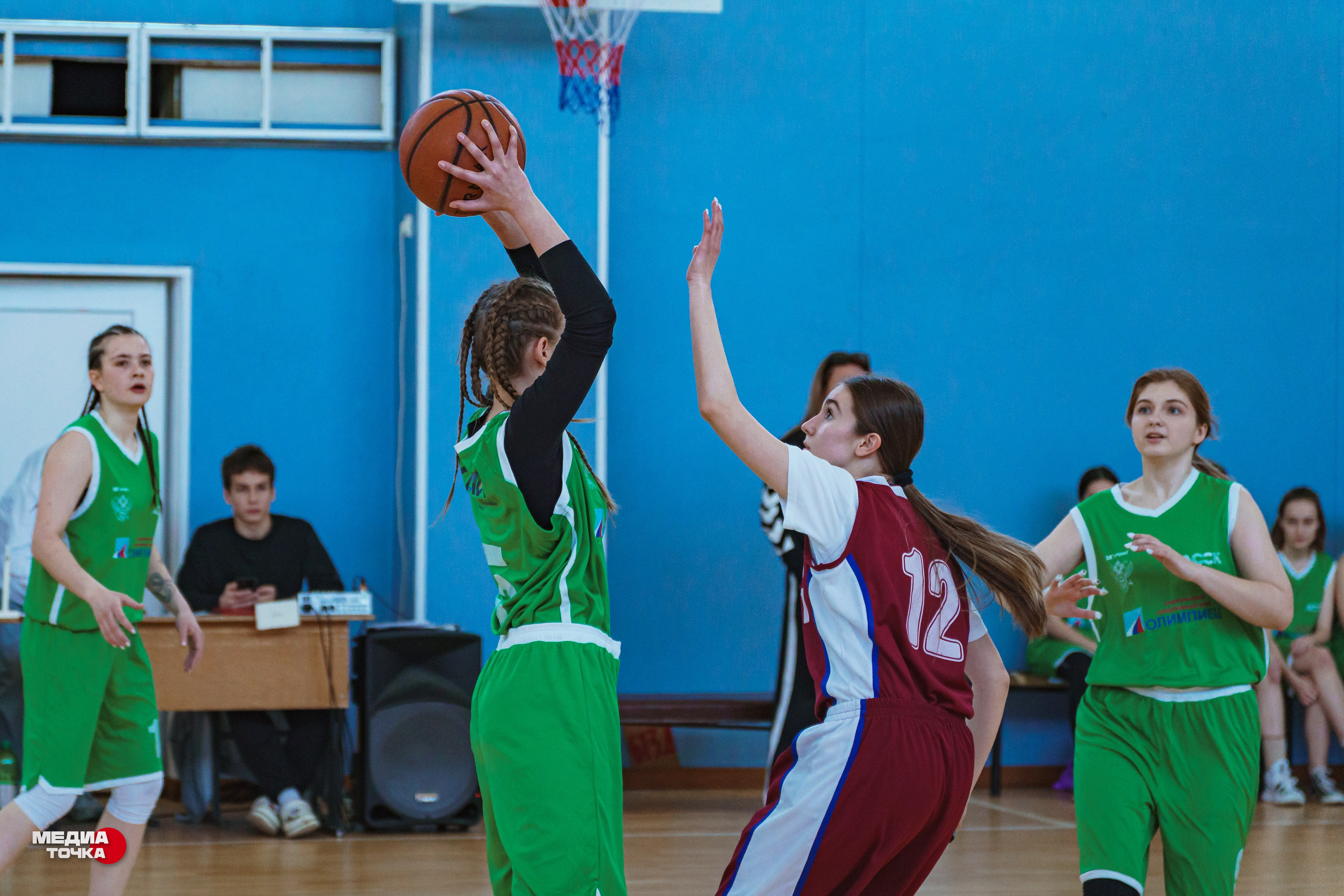 Краевые соревнования по баскетболу среди девушек. Прохоров Вячеслав — создатель медиа контента в Краснодаре