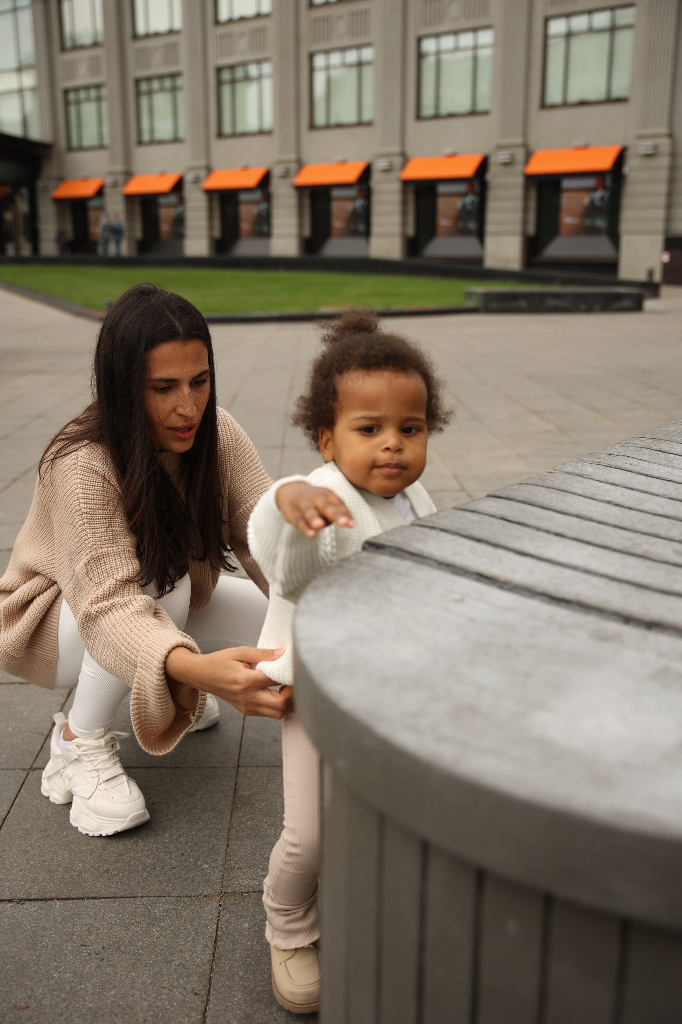 Фотосессия в Москве мама и дочка. Фотограф Владимир Москва