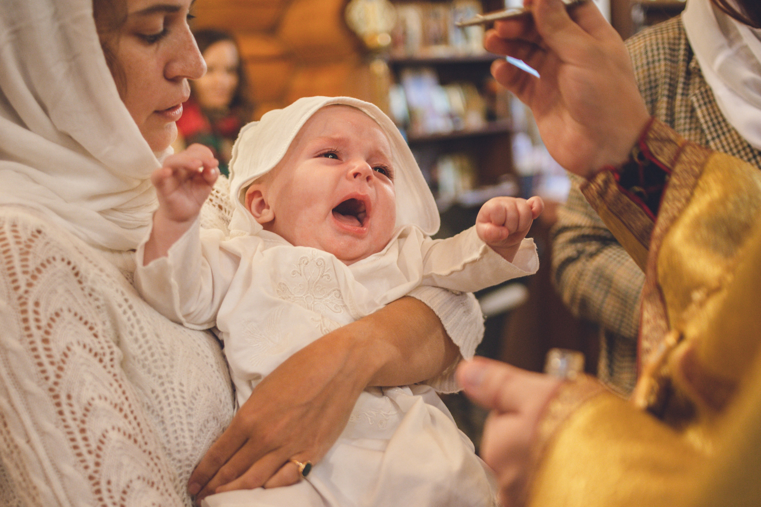 Крещение Тихона. Семейный фотограф г. Димировград Андросова Екатерина
