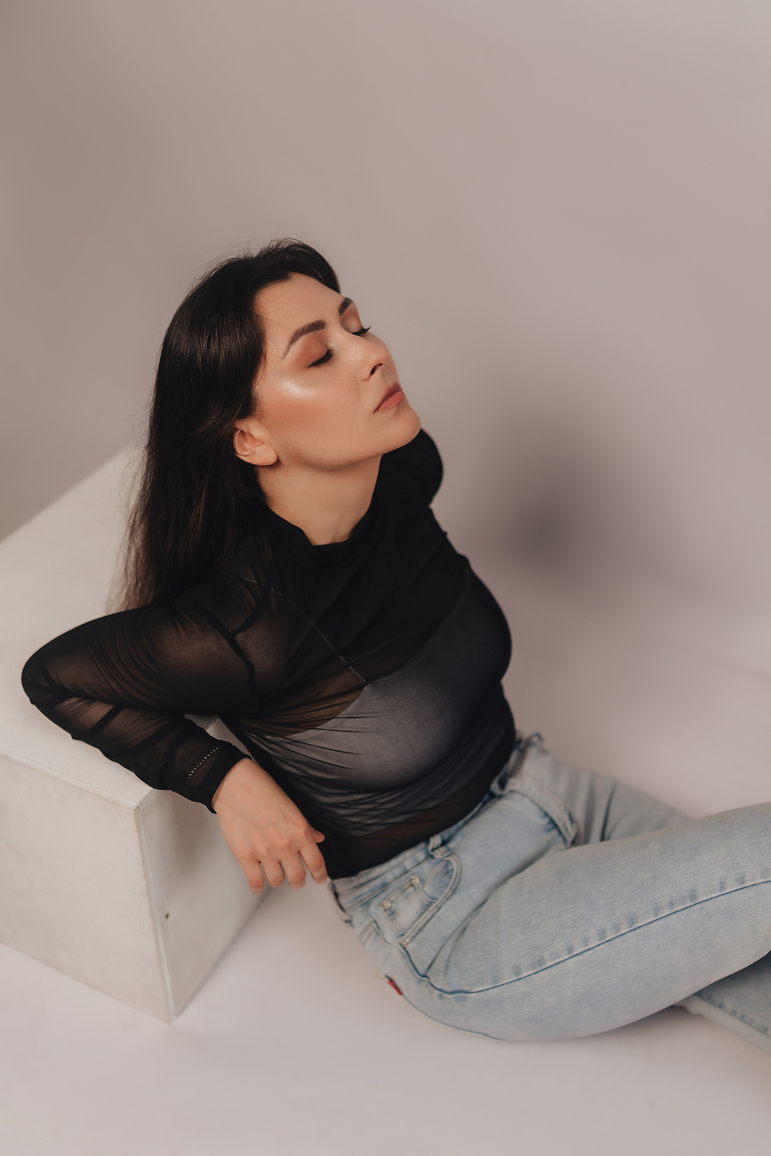 Алина | Съемка в студии Градиент. Фотограф Карина Шмулёва. Воронеж и область