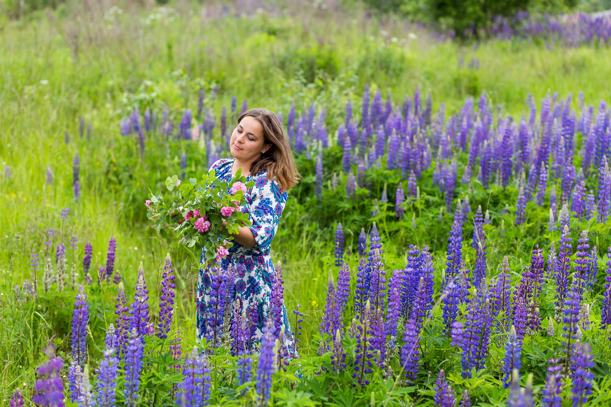 Фиолетовый цвет. Семьи, портреты, школьные съемки. Фотограф Лагутина Елена. Москва