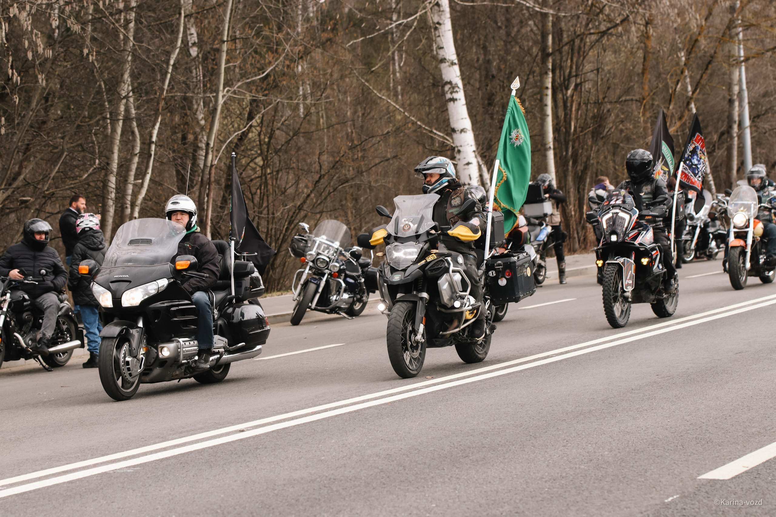Открытие мотосезона 2025 Зеленоград. Репортажный фотограф в Москве и Зеленограде Karina-vozd