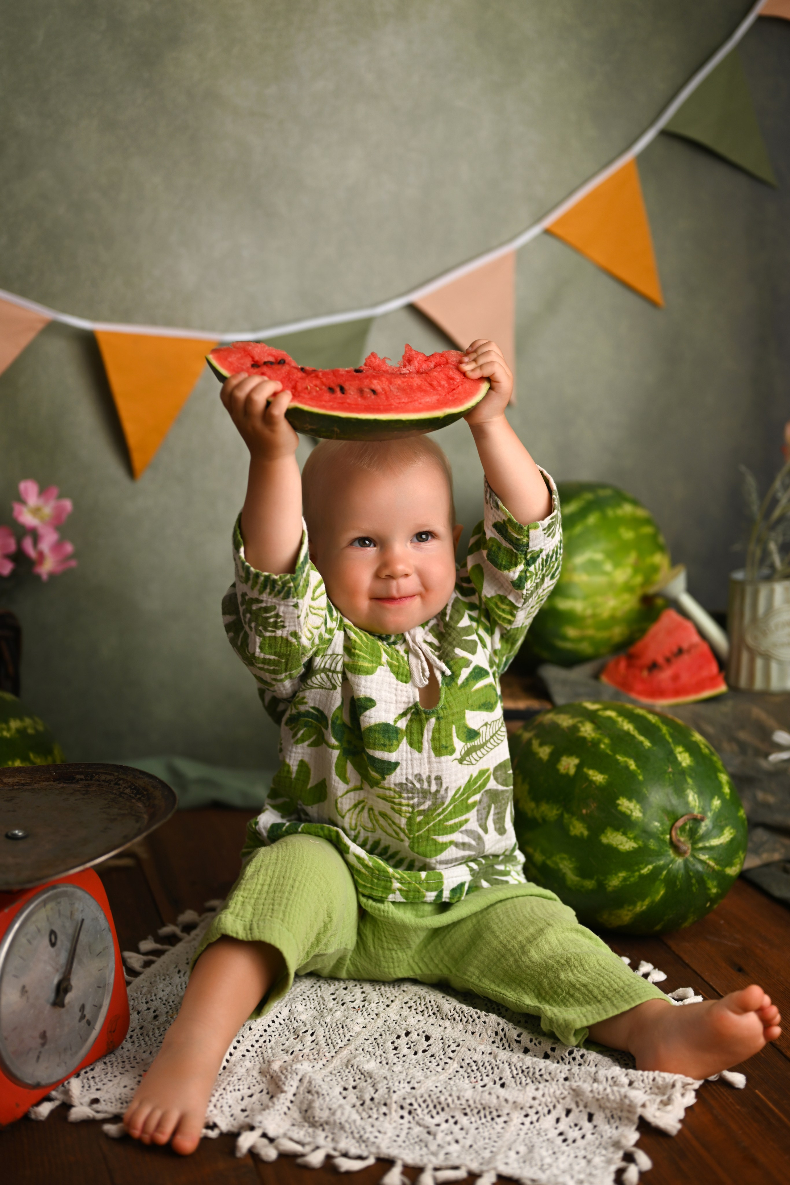 Фотопроект арбузик. Семейный, детский фотограф в Москве Дегтярева Анастасия