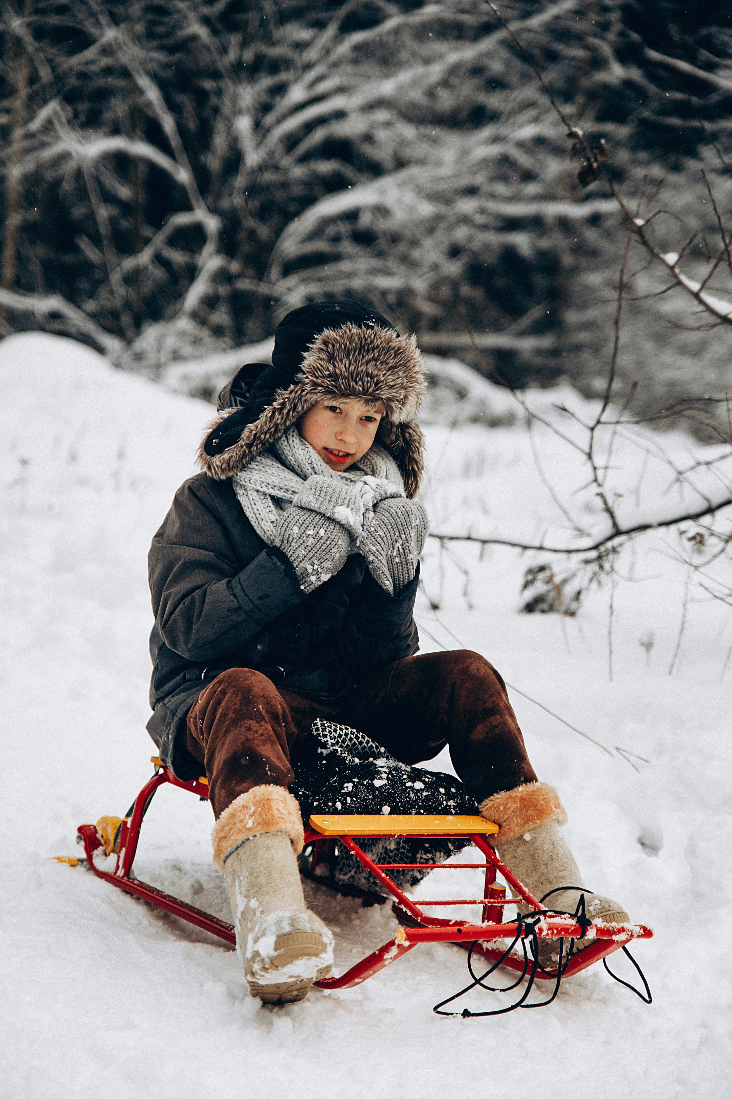 Зимние радости. Репортажный и детский фотограф в Минске