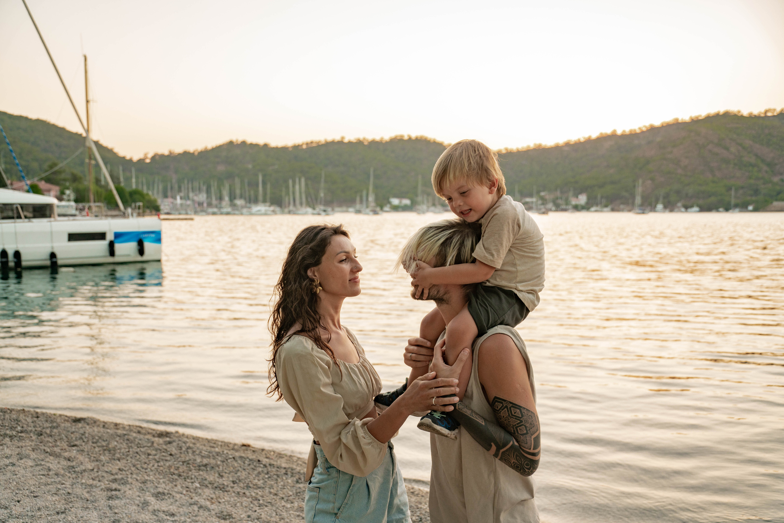 Семейная съёмка на природе. Фотограф Шагалов Михаил