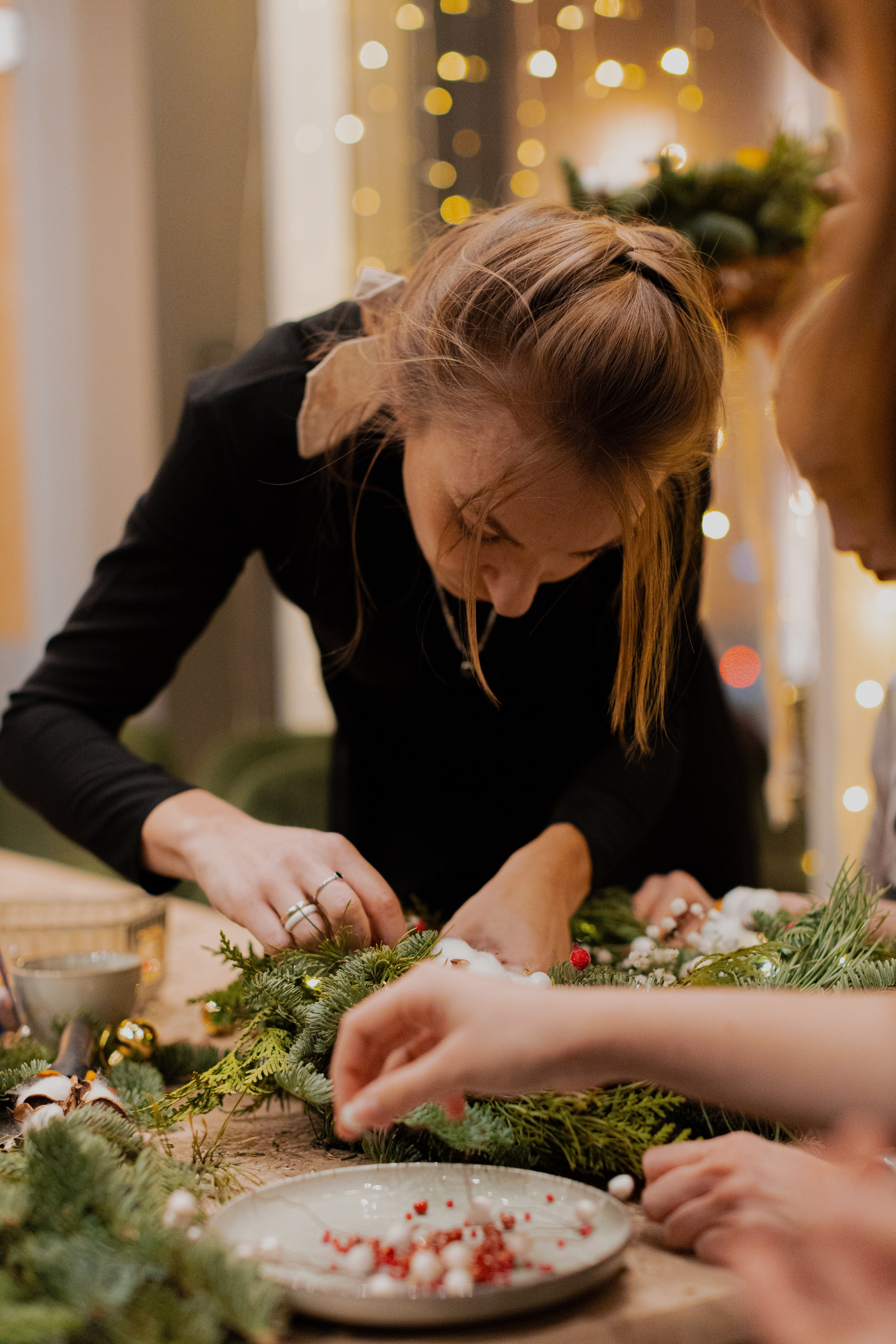 Мк Новогодний Венок. Анастасия Ракчеева Художник