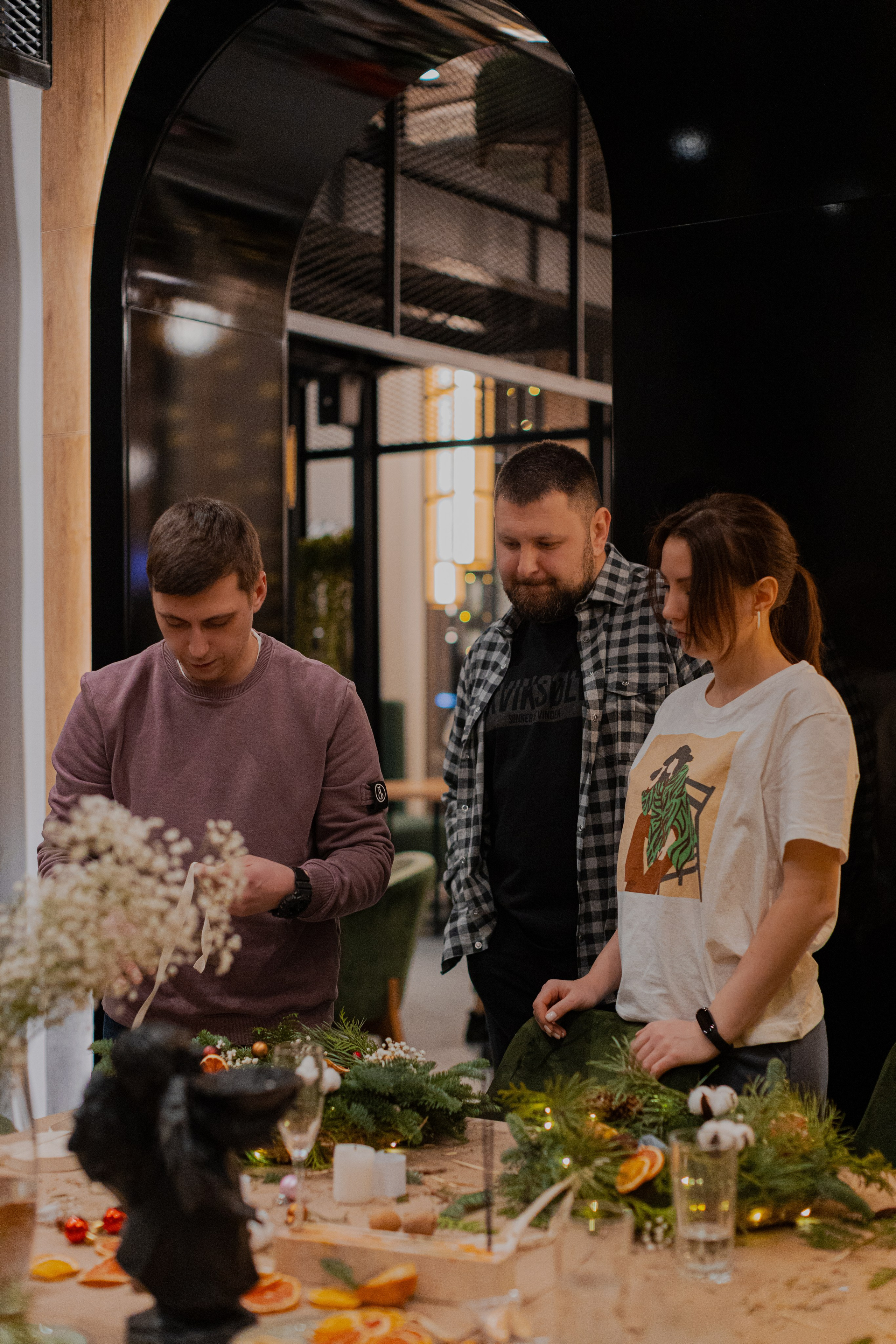 Мк Новогодний Венок. Анастасия Ракчеева Художник