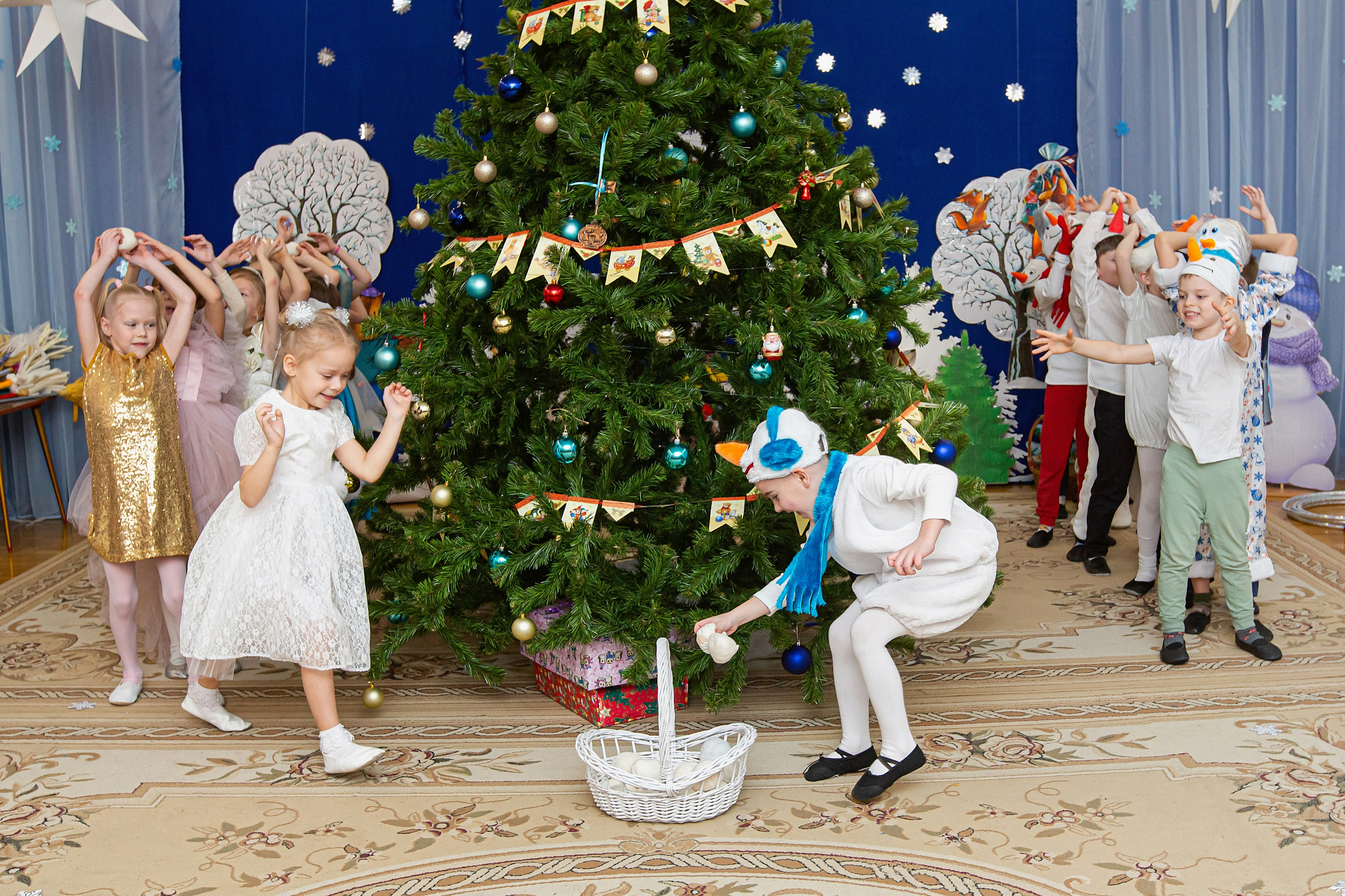 Новый год в детском саду. Свадебный, семейный, детский фотограф в Санкт-Петербурге