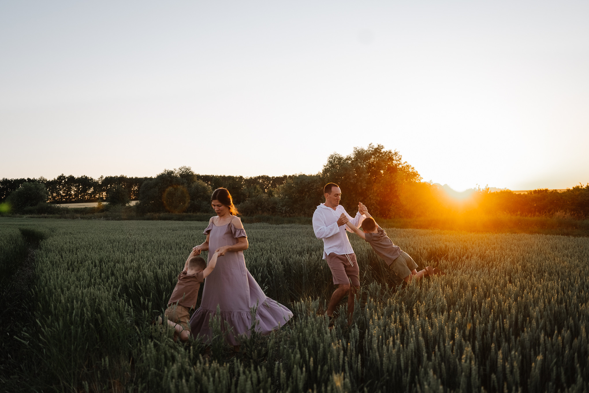 Закатное. Свадебный и семейный фотограф в Рязани Калинкина Мария