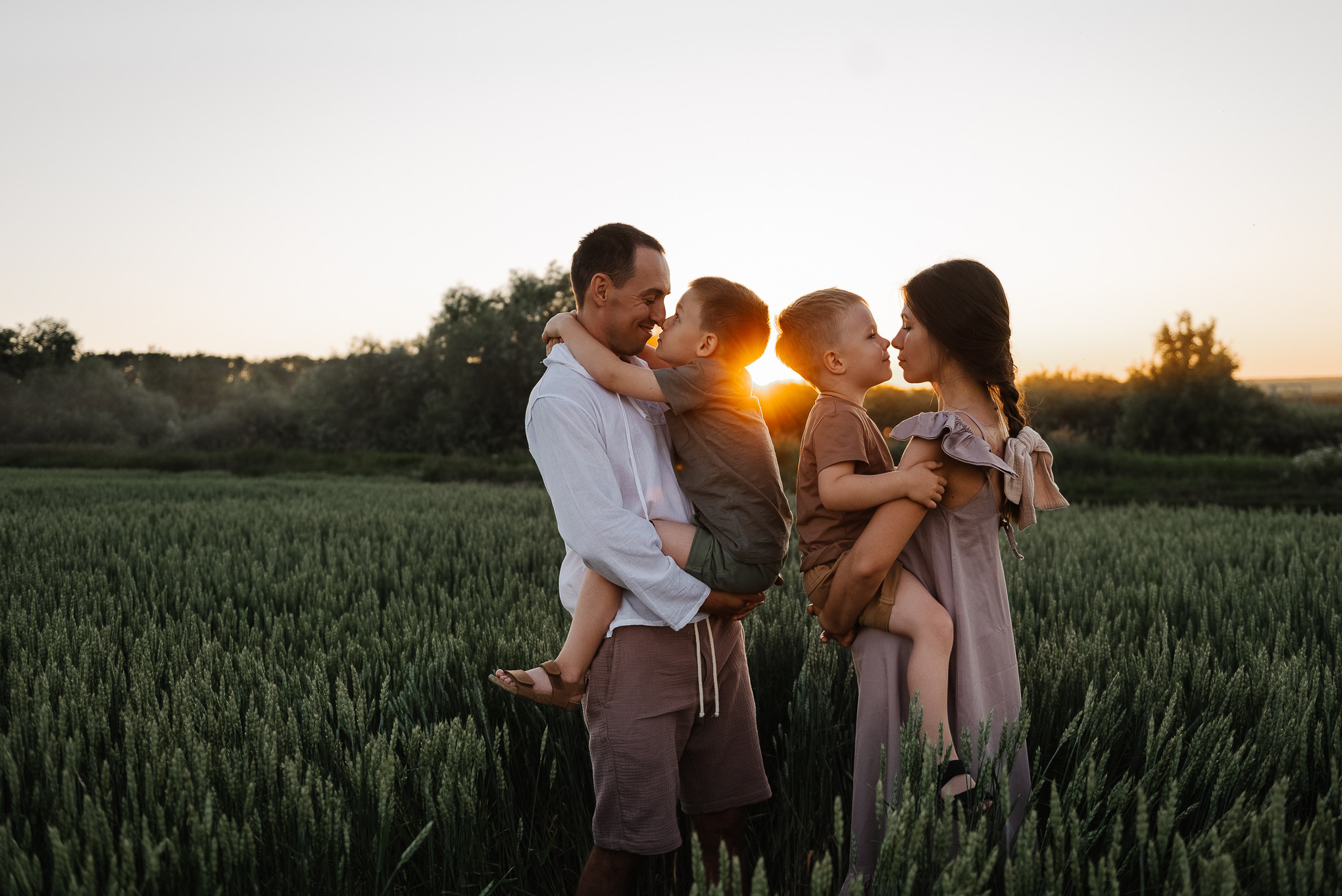 Закатное. Свадебный и семейный фотограф в Рязани Калинкина Мария