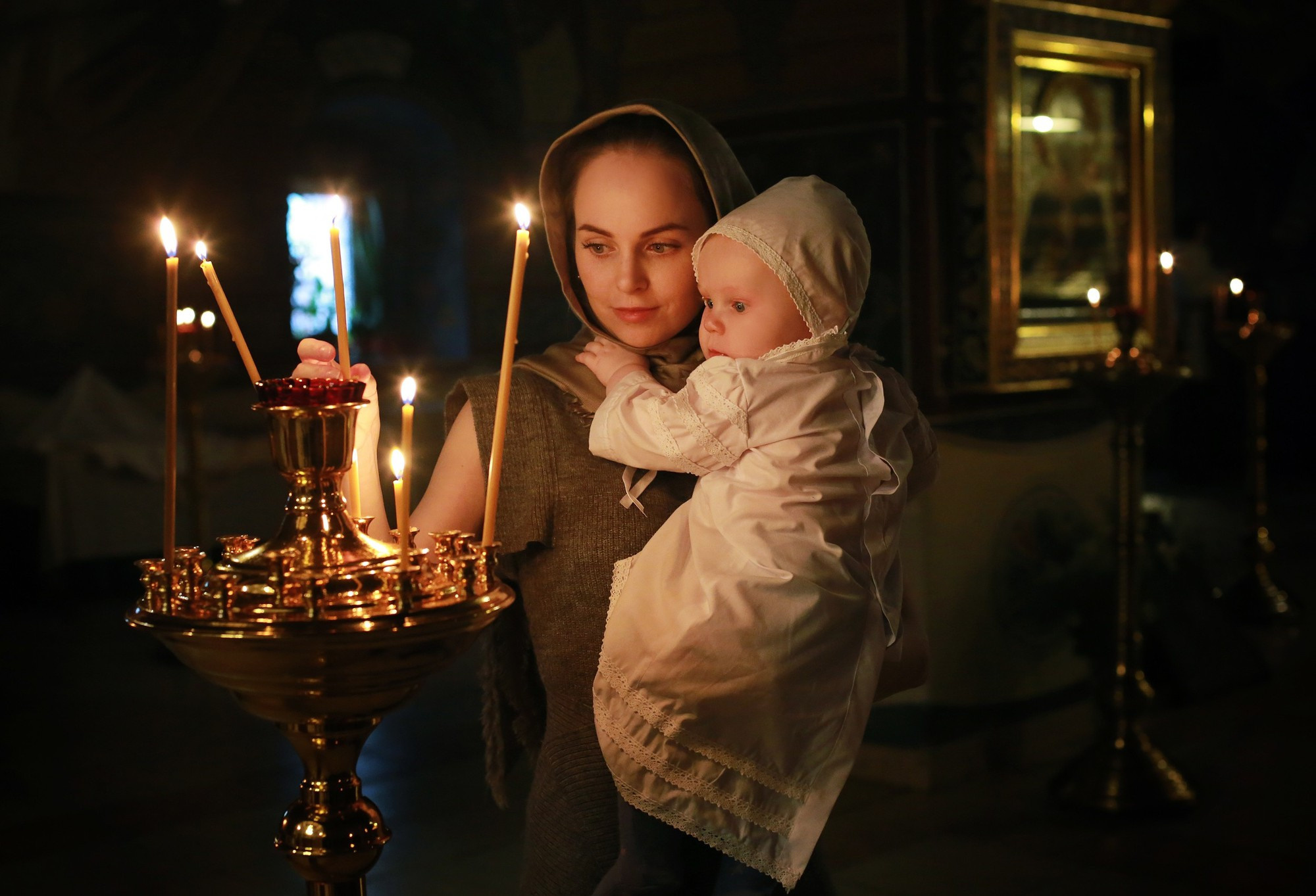 Крещение. Фотограф на Венчание и Крещение, семейный фотограф в Москве и области