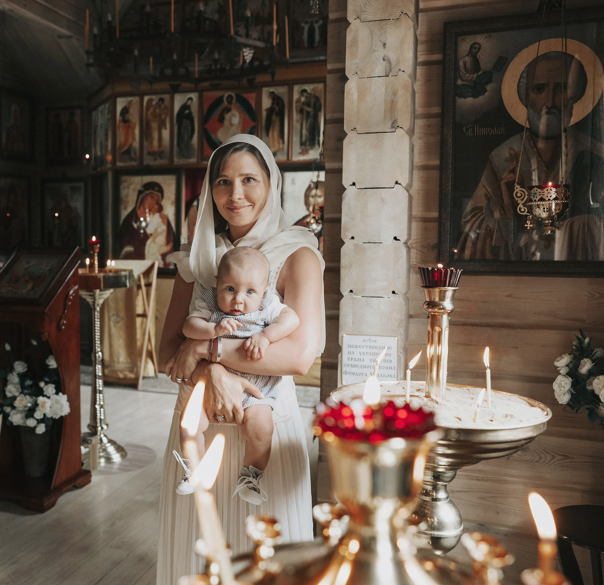 Крещение. Фотограф на Венчание и Крещение, семейный фотограф в Москве и области