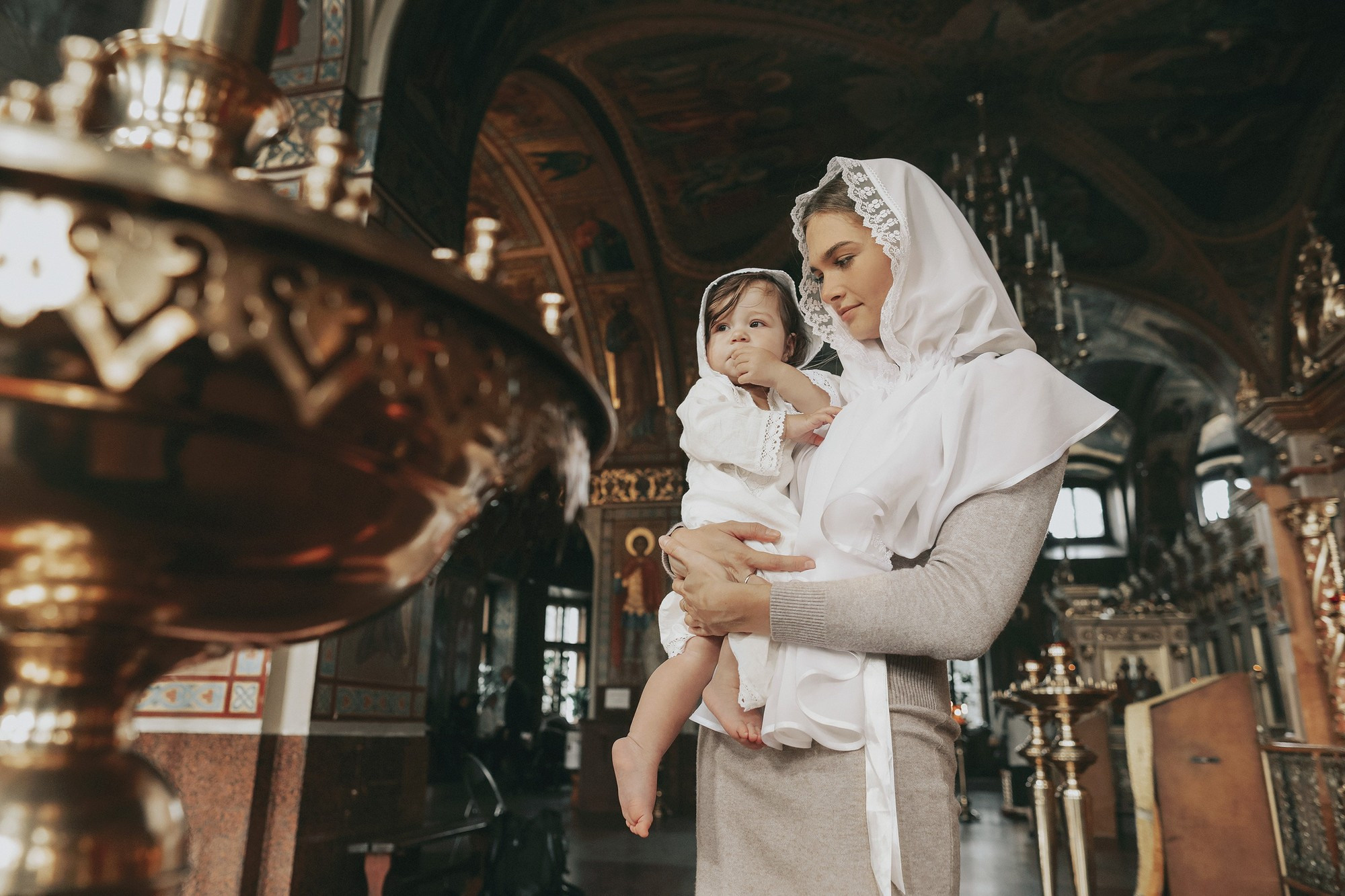 Крещение. Фотограф на Венчание и Крещение, семейный фотограф в Москве и области