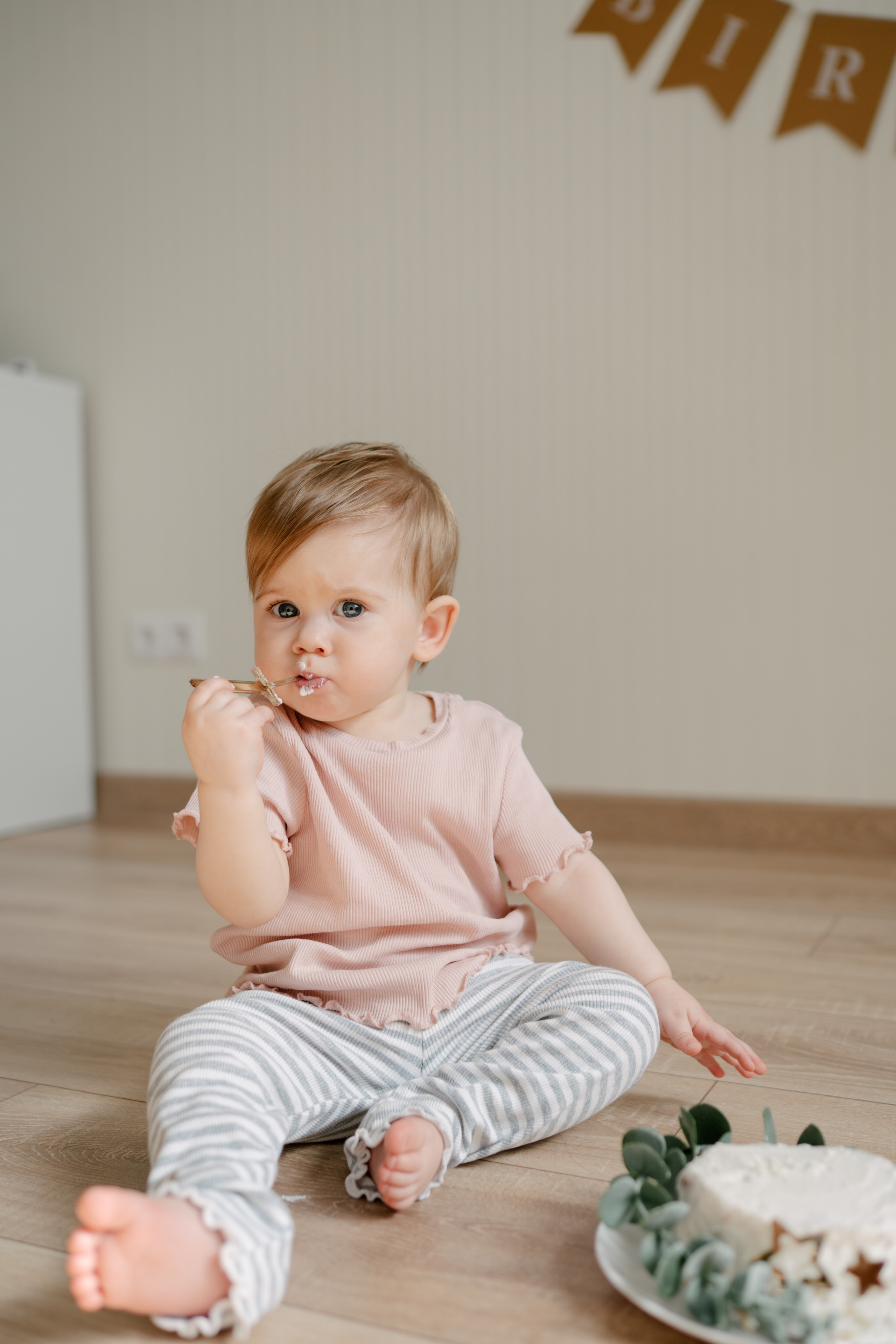 Полине годик. Семейный и свадебный фотограф в Красногорске Анастасия Тихонова